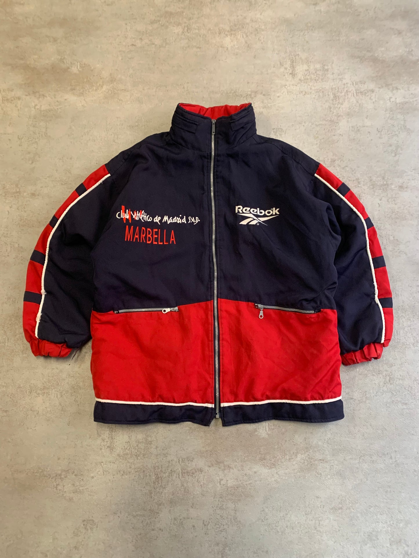 Chaquetón Vintage Reebok Atletico Madrid 00’s Marbella - XL