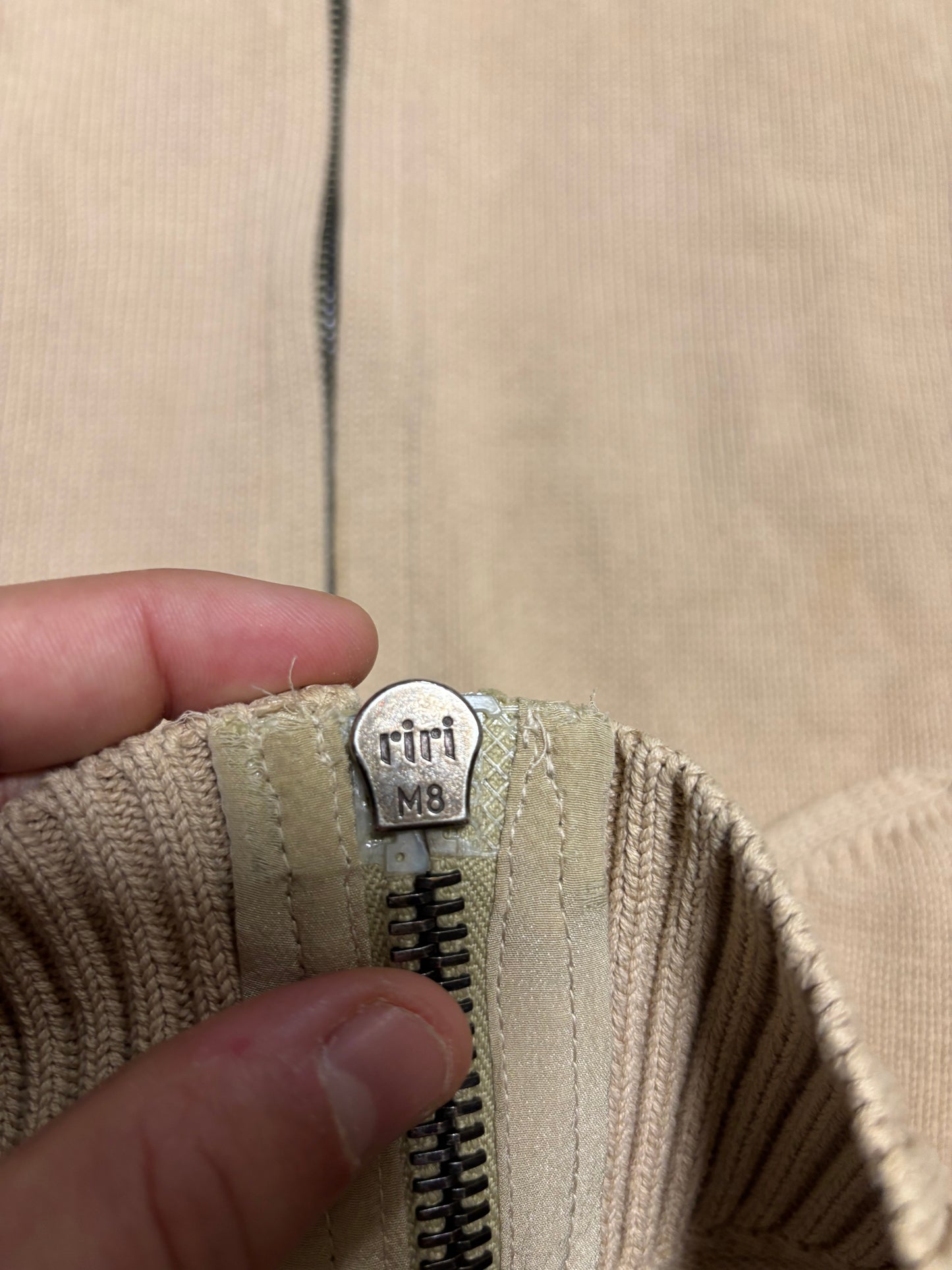 Jersey Zip Lana Yves Saint Laurent 00s Vintage - M