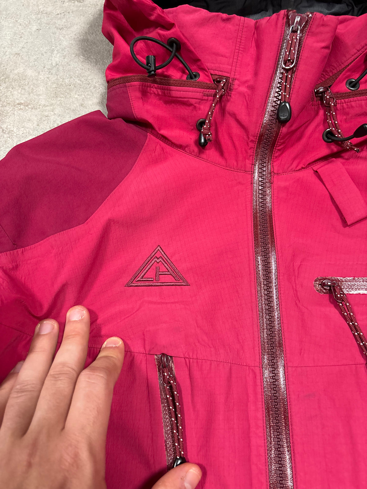 Chaqueta Custom Gore-Tex Recco Arc’teryx x CMH Heli-Skiing 00s Vintage - L Woman