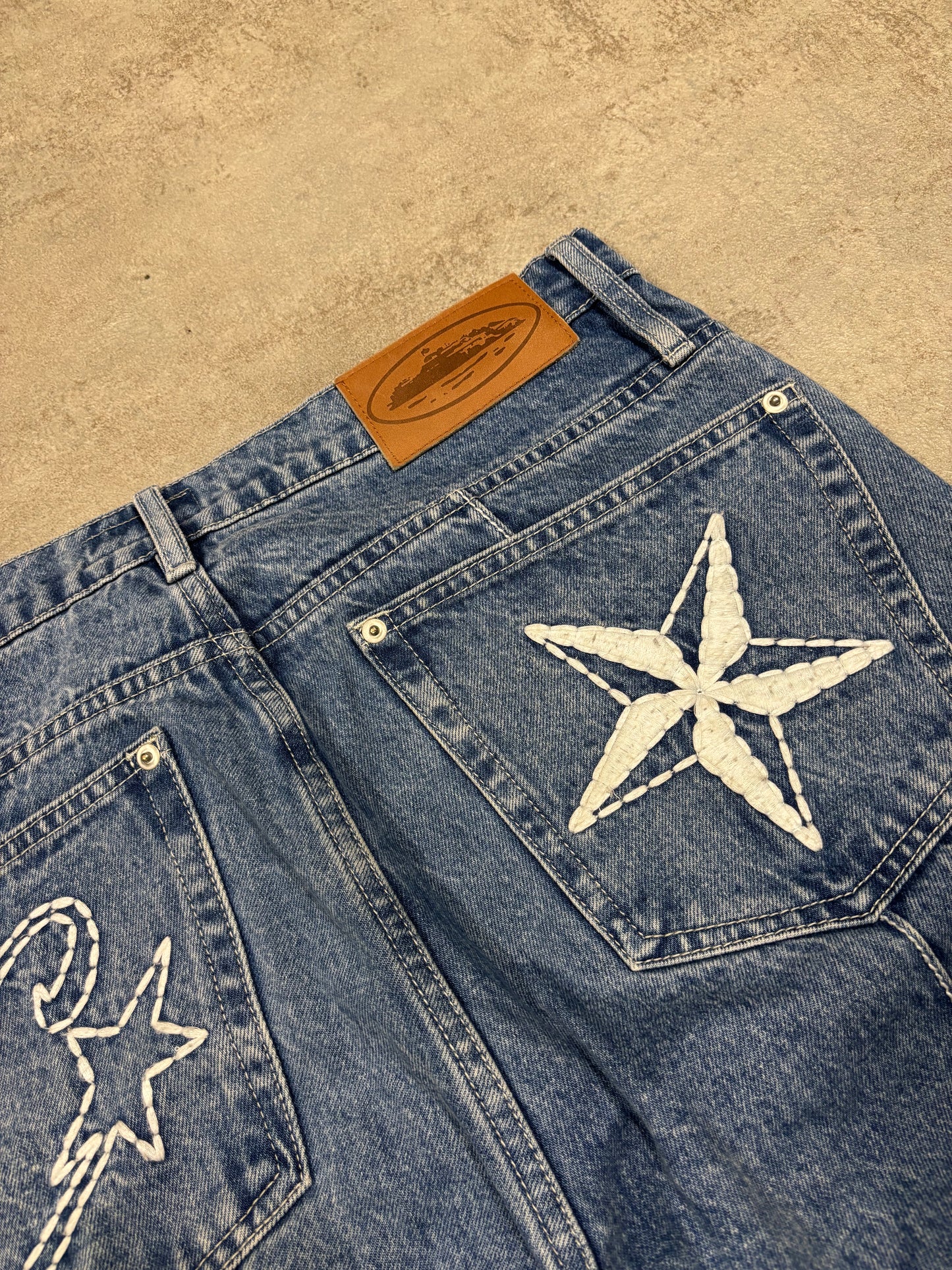 Pantalones Rectos Pinza Corteiz C-Star - M