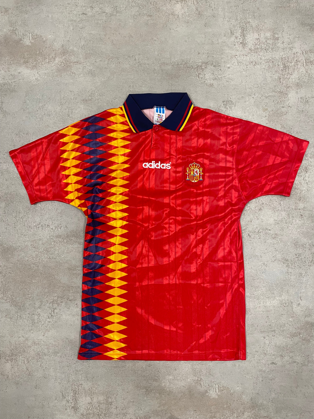 Camiseta Fútbol Vintage Adidas España 1994 Deadstock - M