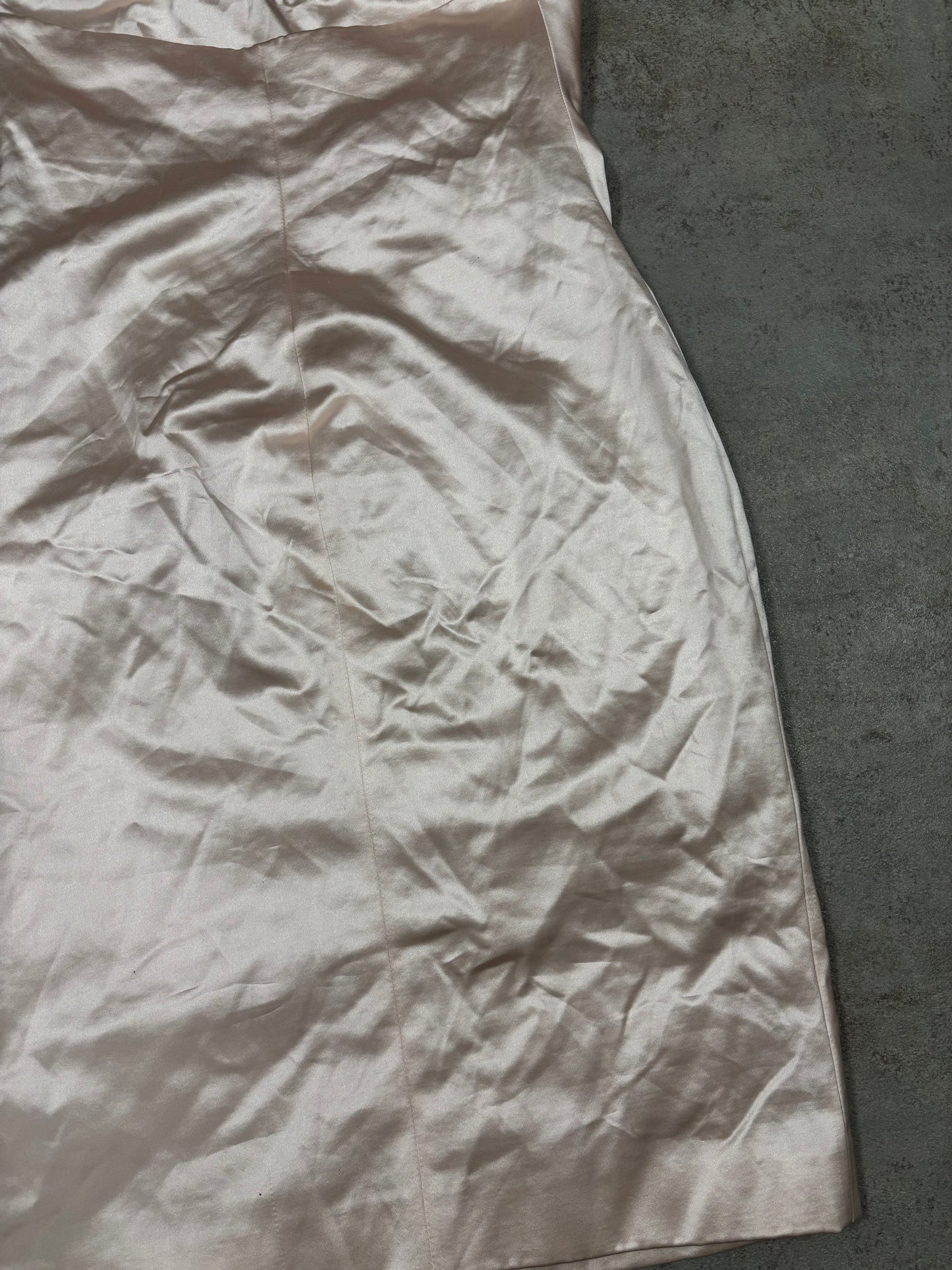 Vestido Cóctel Salvatore Ferragamo 00s Vintage - M