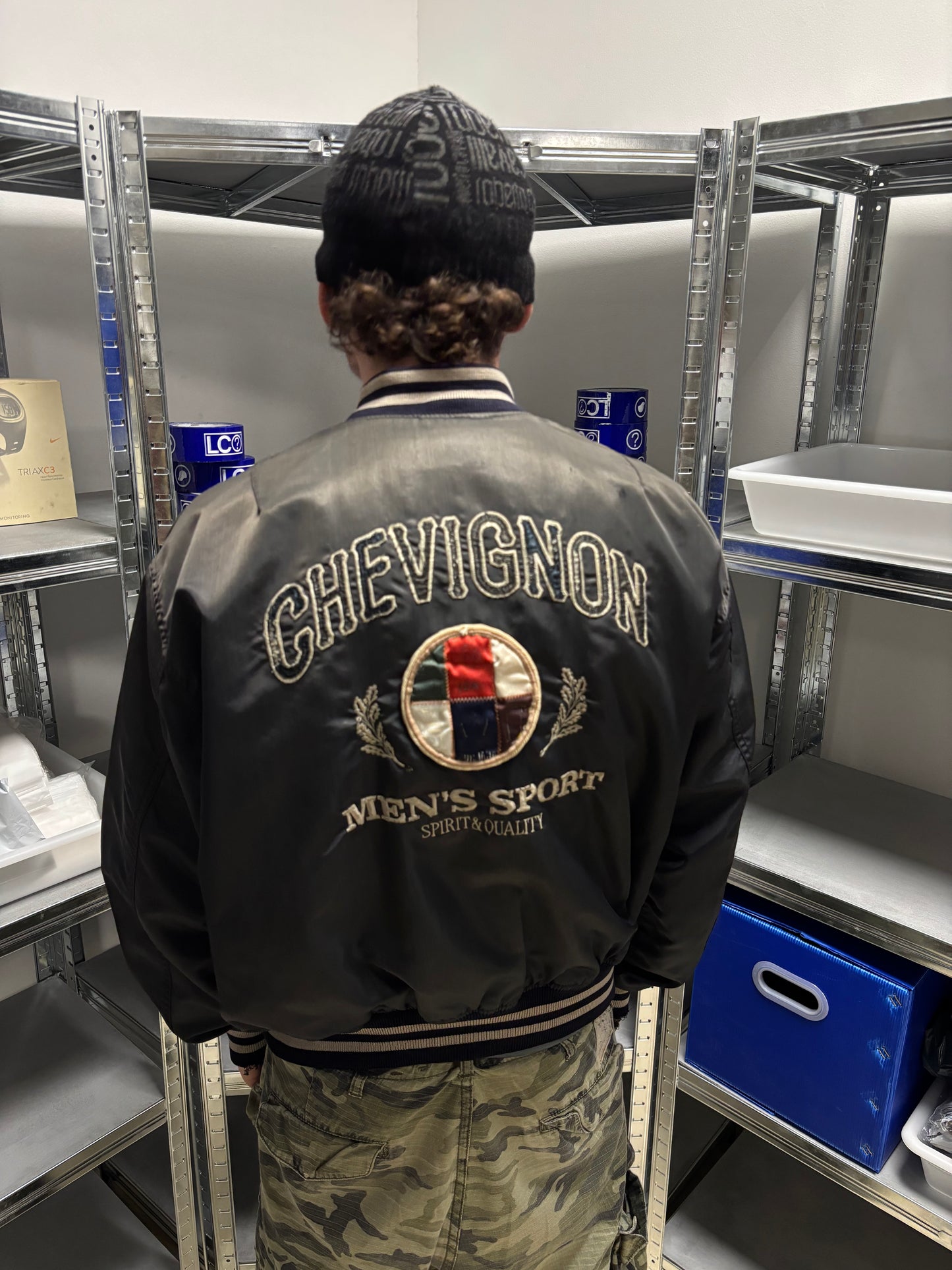 Chaqueta Bomber Vintage Chevignon 90’s - L