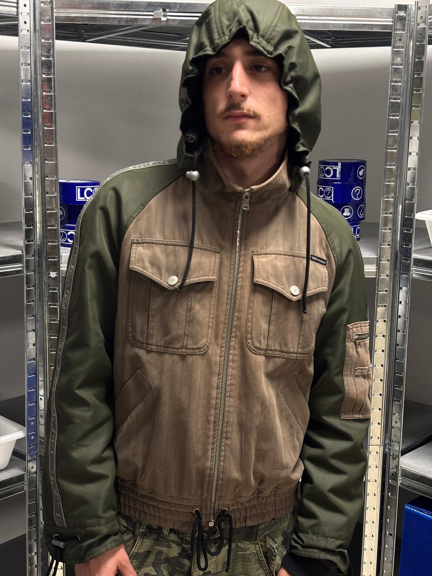 Chaqueta Cargo ‘Sun Faded’ Dolce & Gabbana Archive 2003 Vintage - M