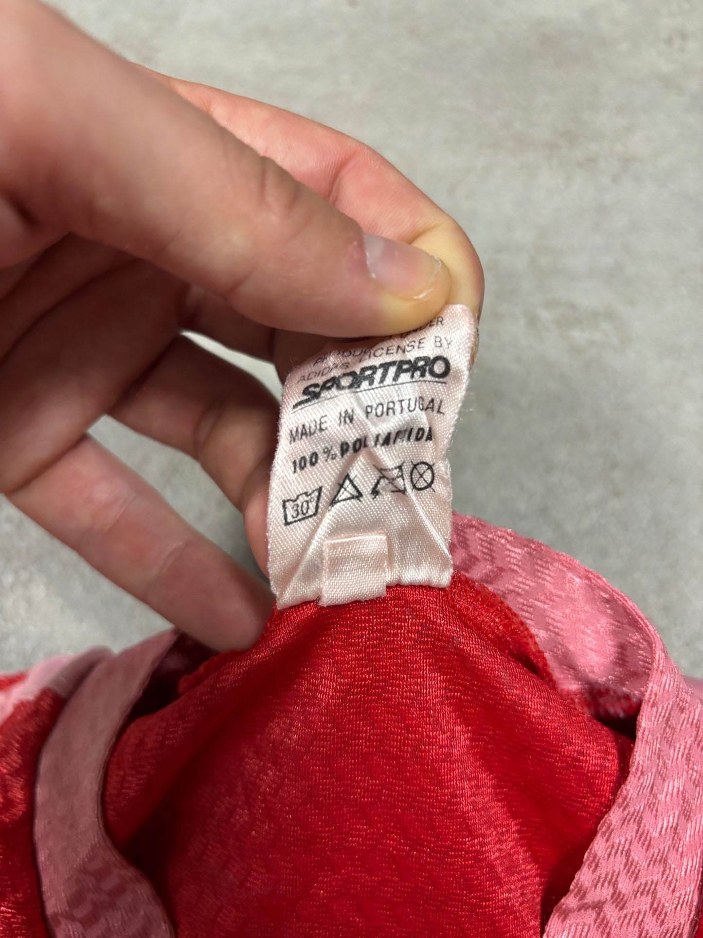 Camiseta Match Worn Adidas Benfica ‘Vata 9’ 1988/89 Vintage - M