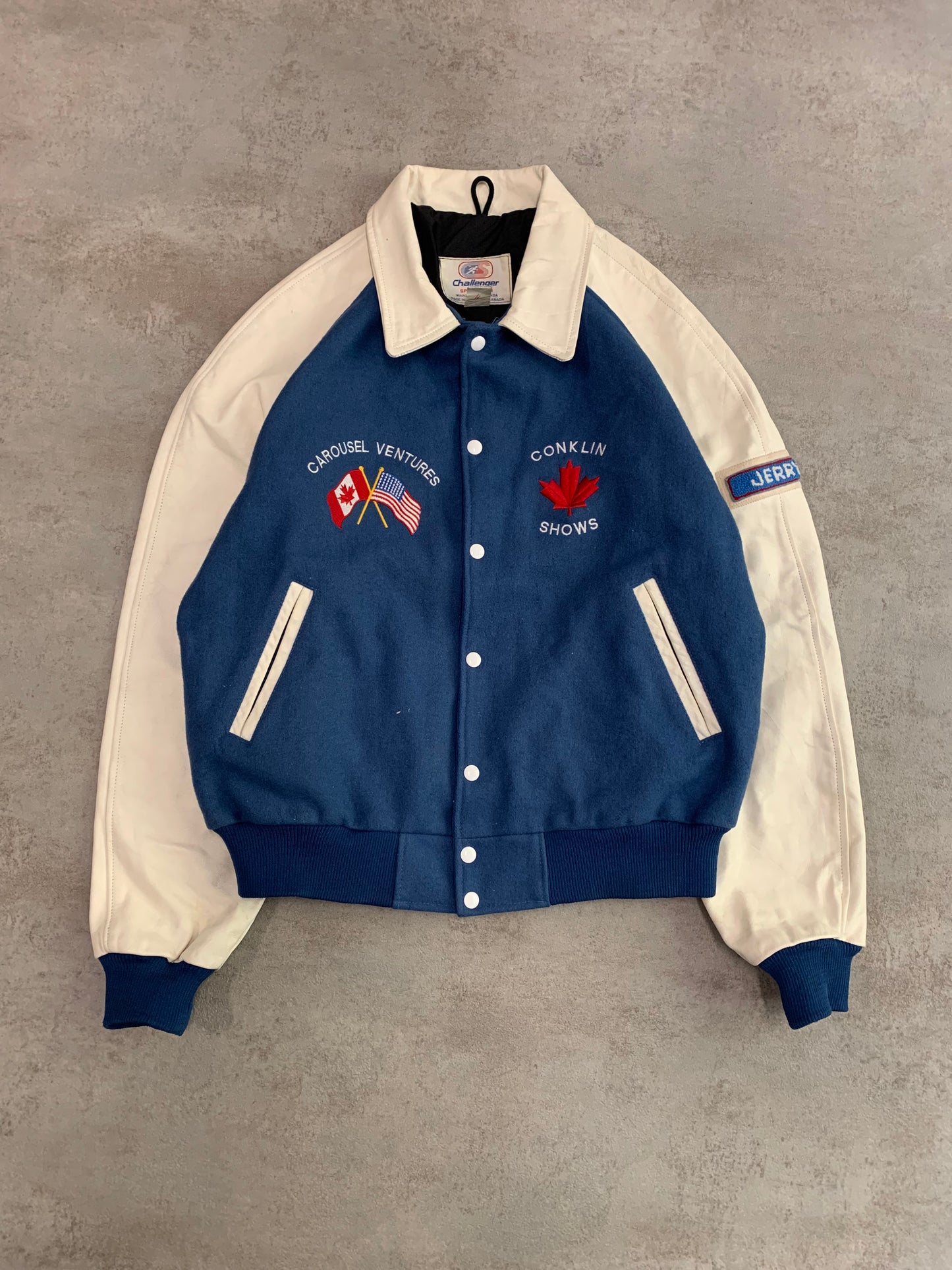 Varsity Jacket Vintage USA 1991 Made in Canada - L