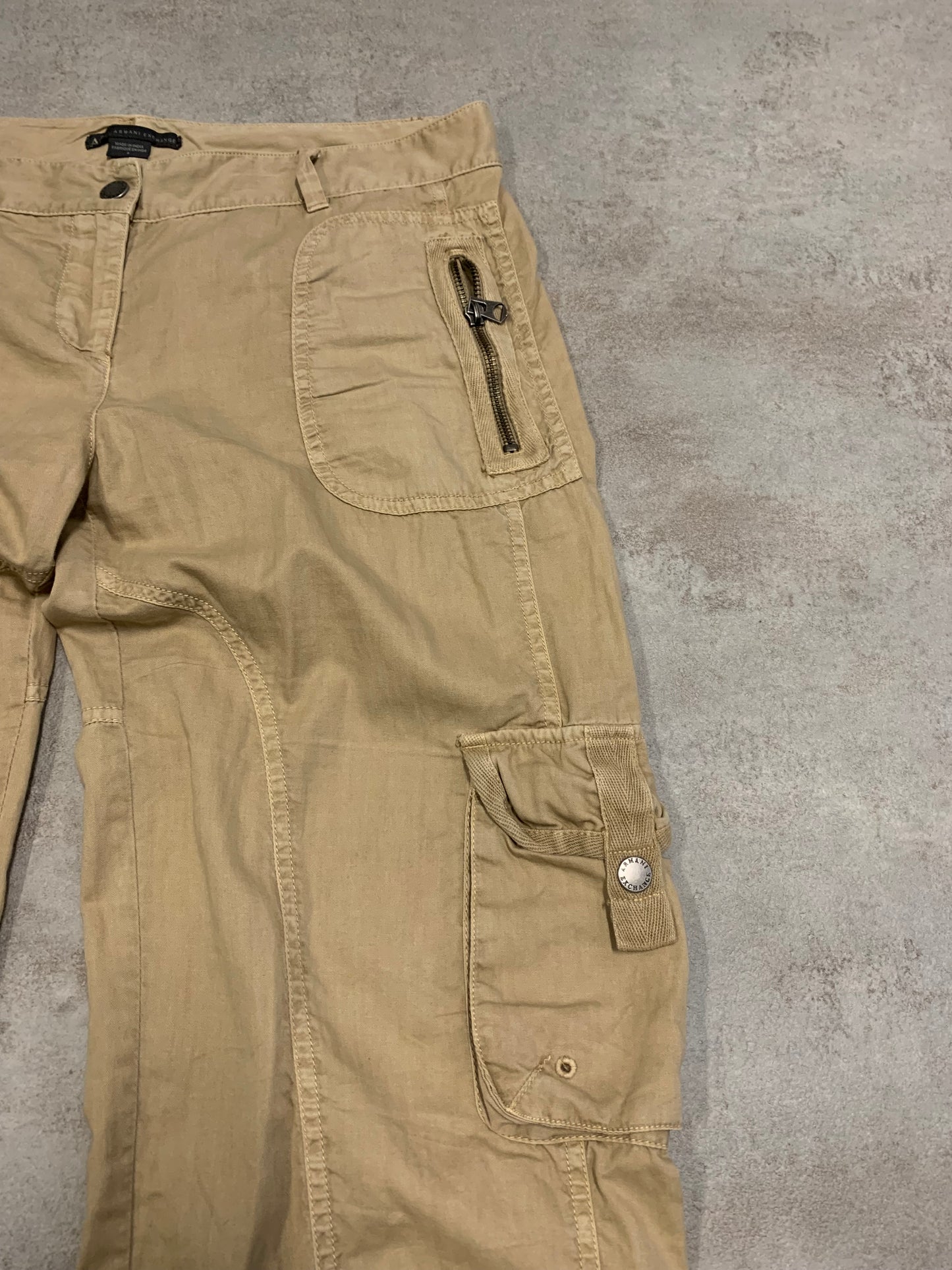 Pantalones Cargo Vintage Armani Jeans - S