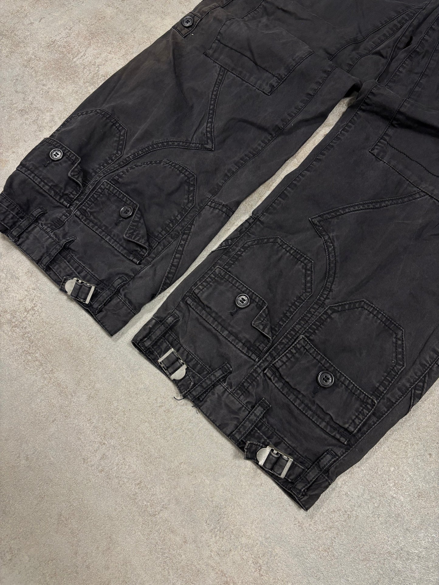 Pantalones Cargo Jean Paul Gaultier ‘Upside Down’ 90s Vintage - M