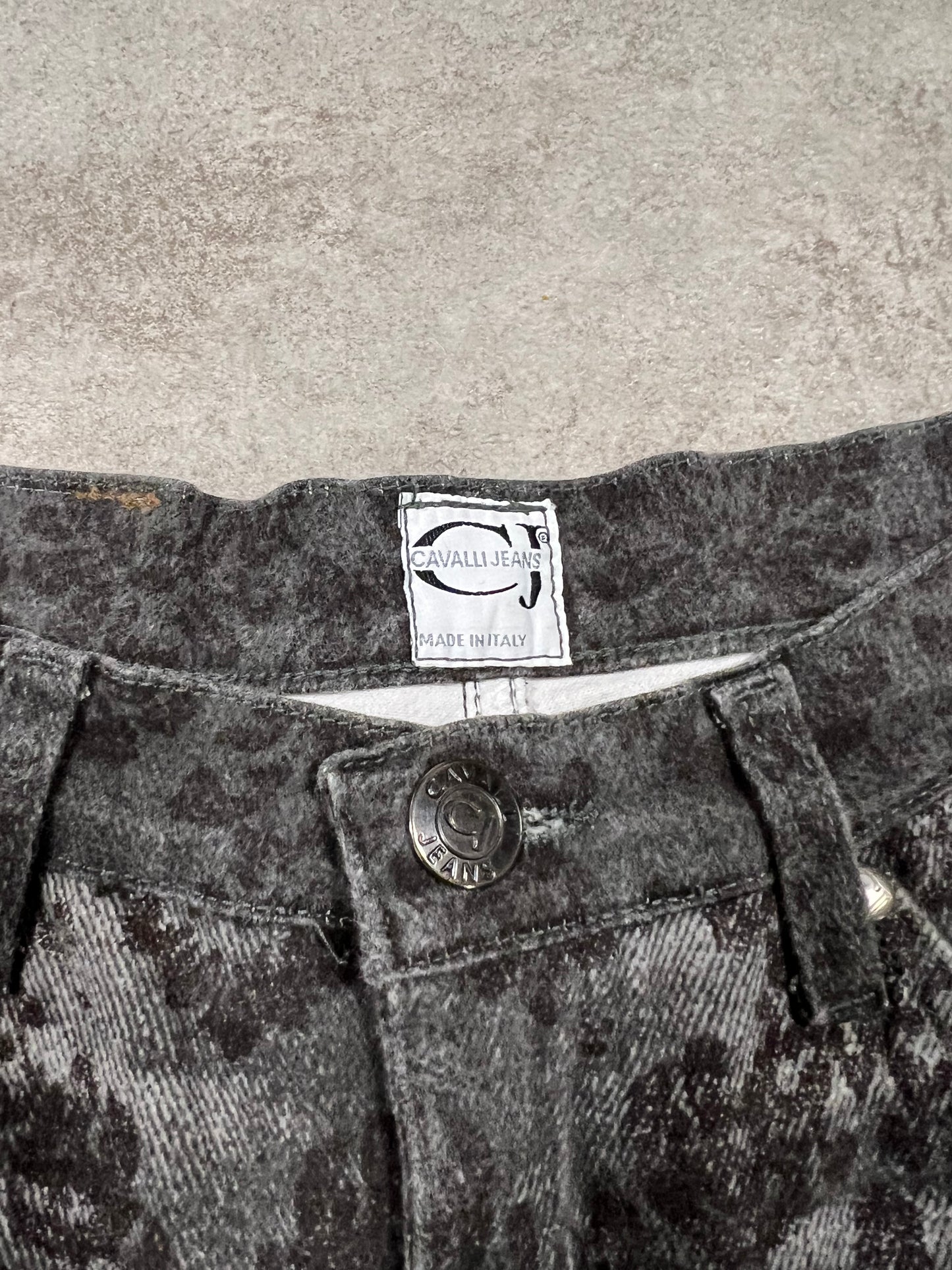 Pantalones Estampados Vintage Cavalli Jeans 00’s - S