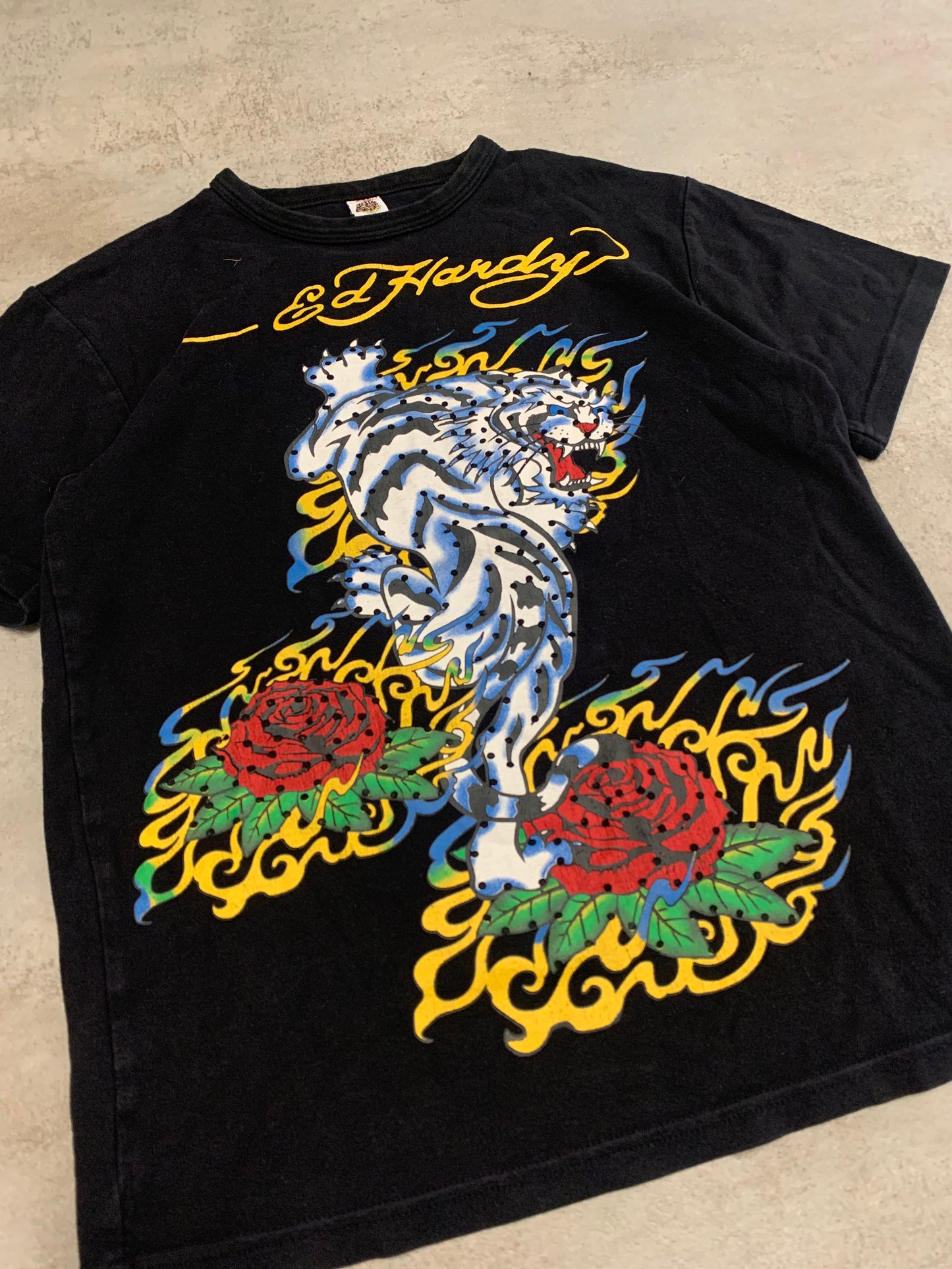 Camiseta Vintage Ed Hardy Y2K - S