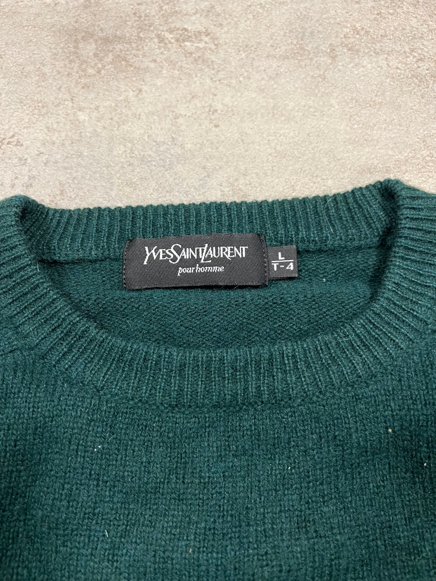 Jersey Lana Vintage Yves Saint Laurent 90’s - L