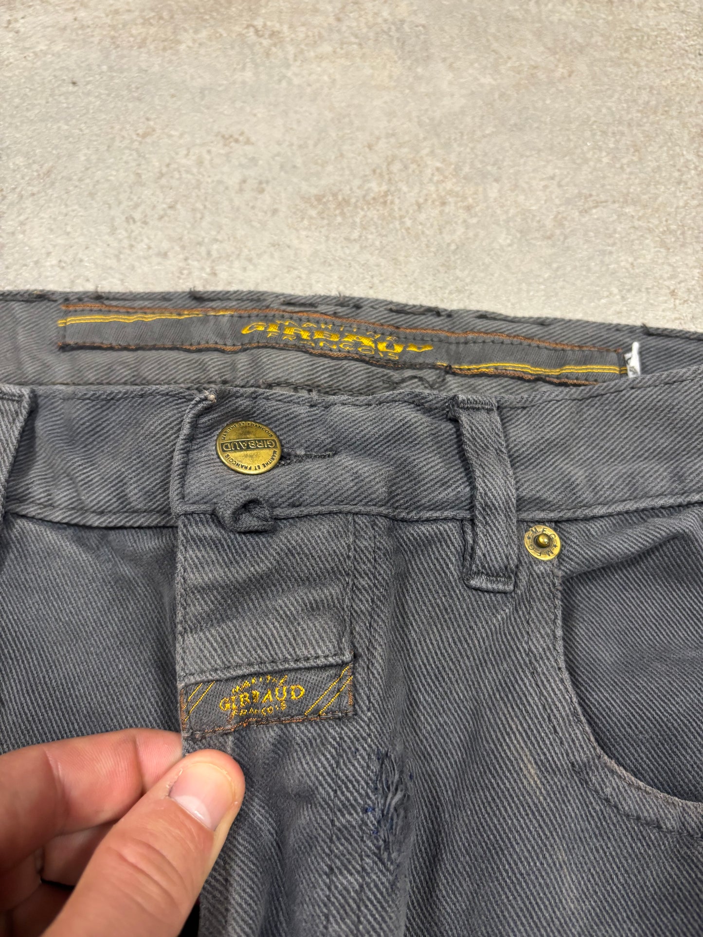 Pantalones Rectos Marithé + François Girbaud 80s Vintage - M