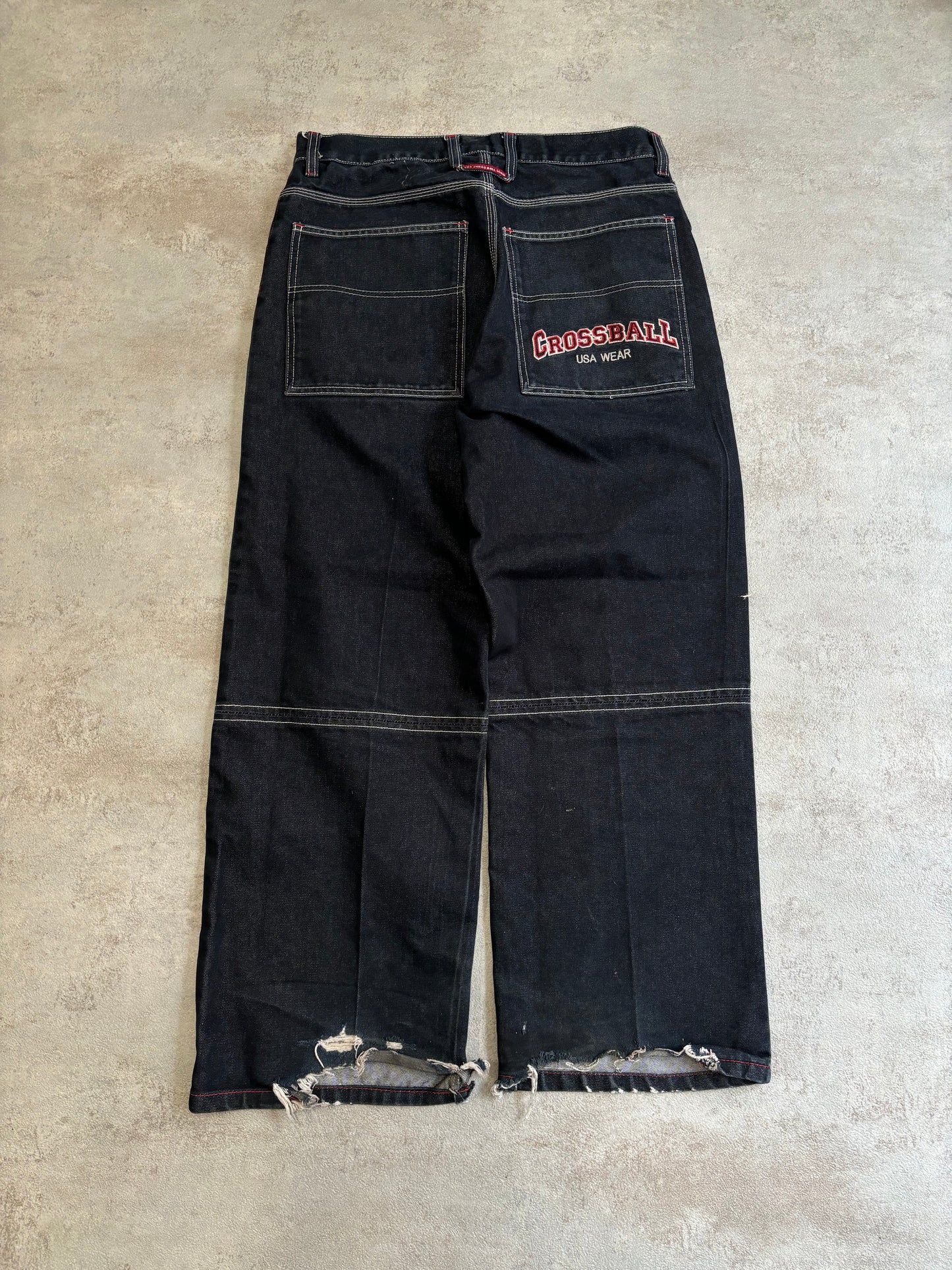 Pantalones Baggy CrossBall Hip Hop 00s Vintage - M