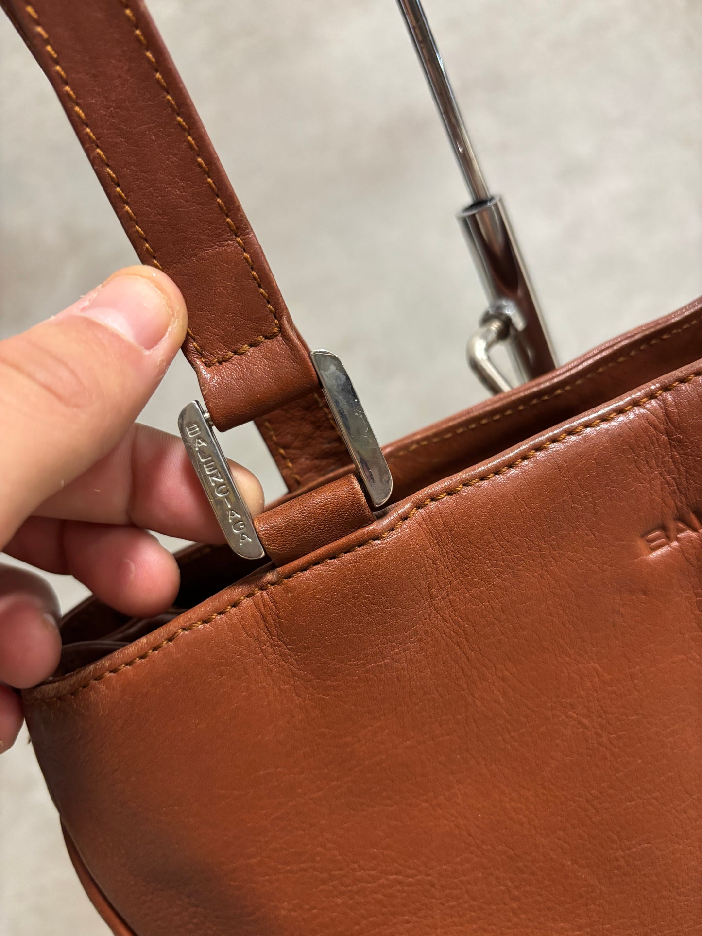 Bolso Hombro Cuero Balenciaga 00s Vintage