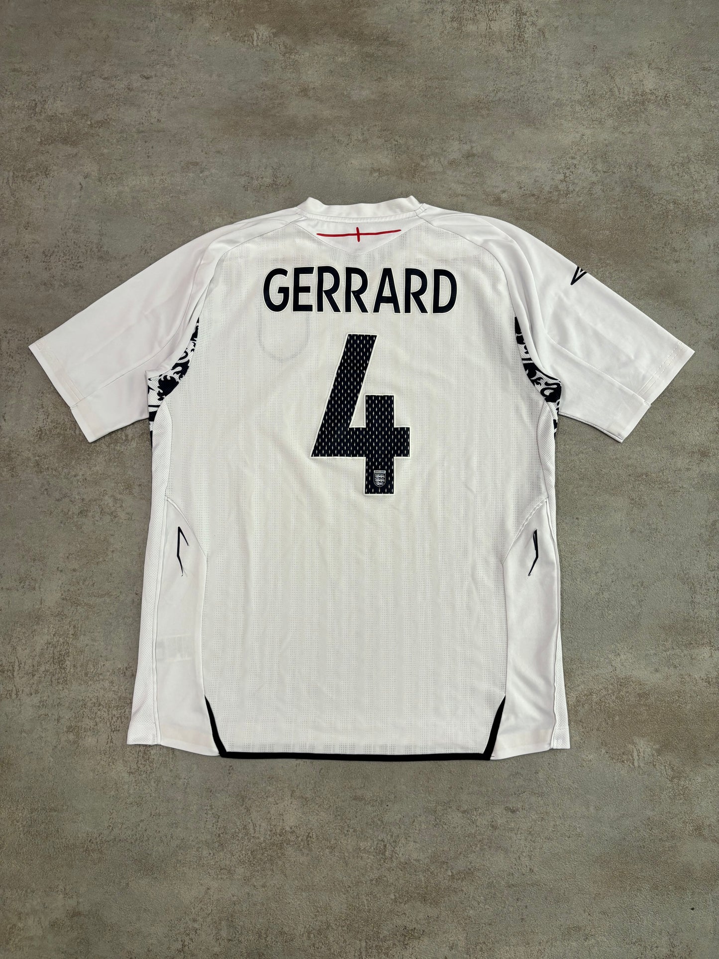 Camiseta Umbro Inglaterra ‘Gerrard 4’ 2007/2009 - M