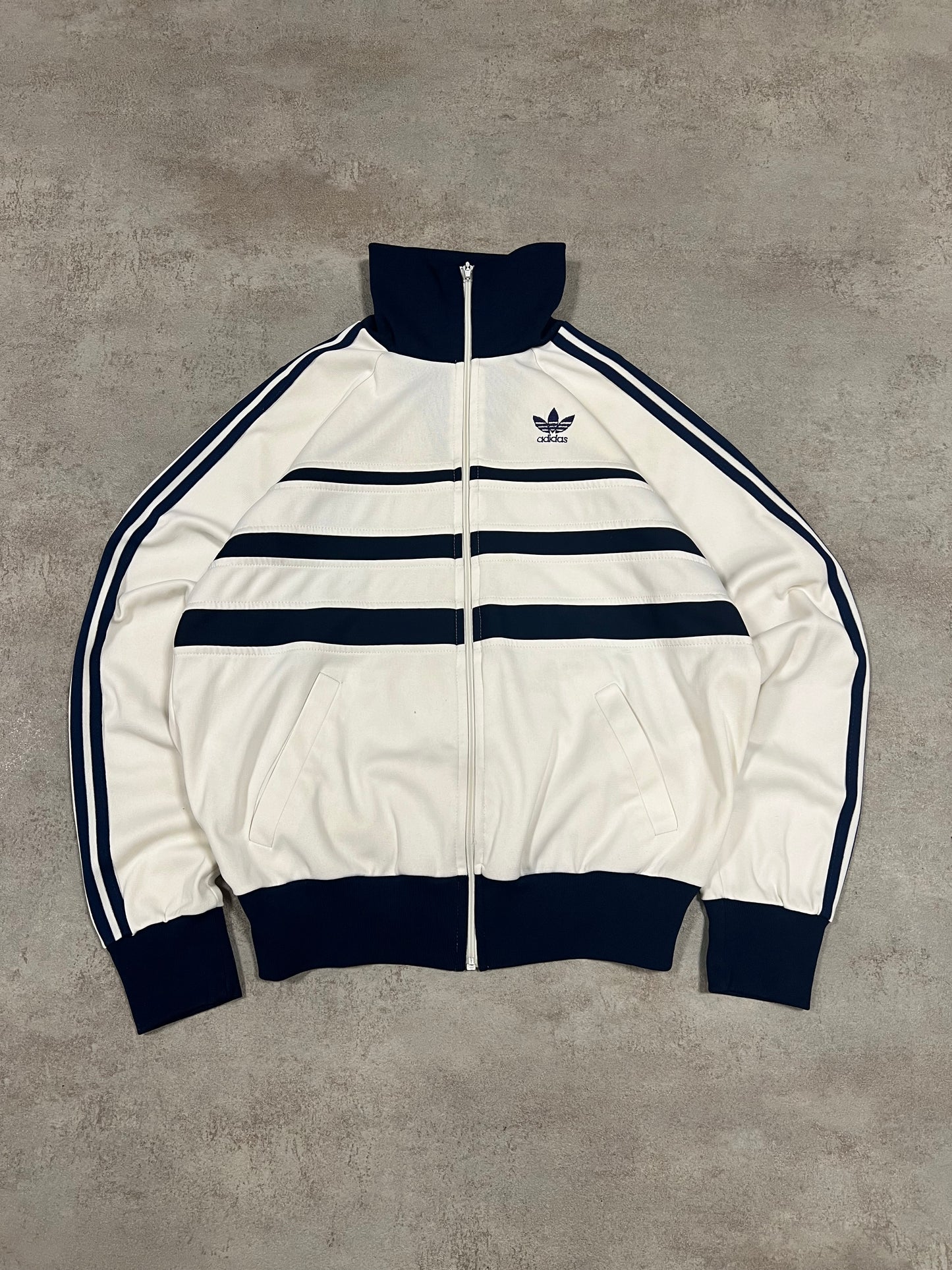 Chaqueta Track Vintage Adidas Ventex Made in France 70/80’s - M