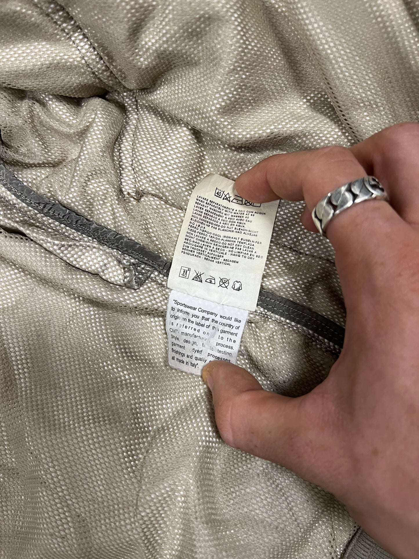 Chaqueta Nylon Vintage Stone Island F/W 2008 - M