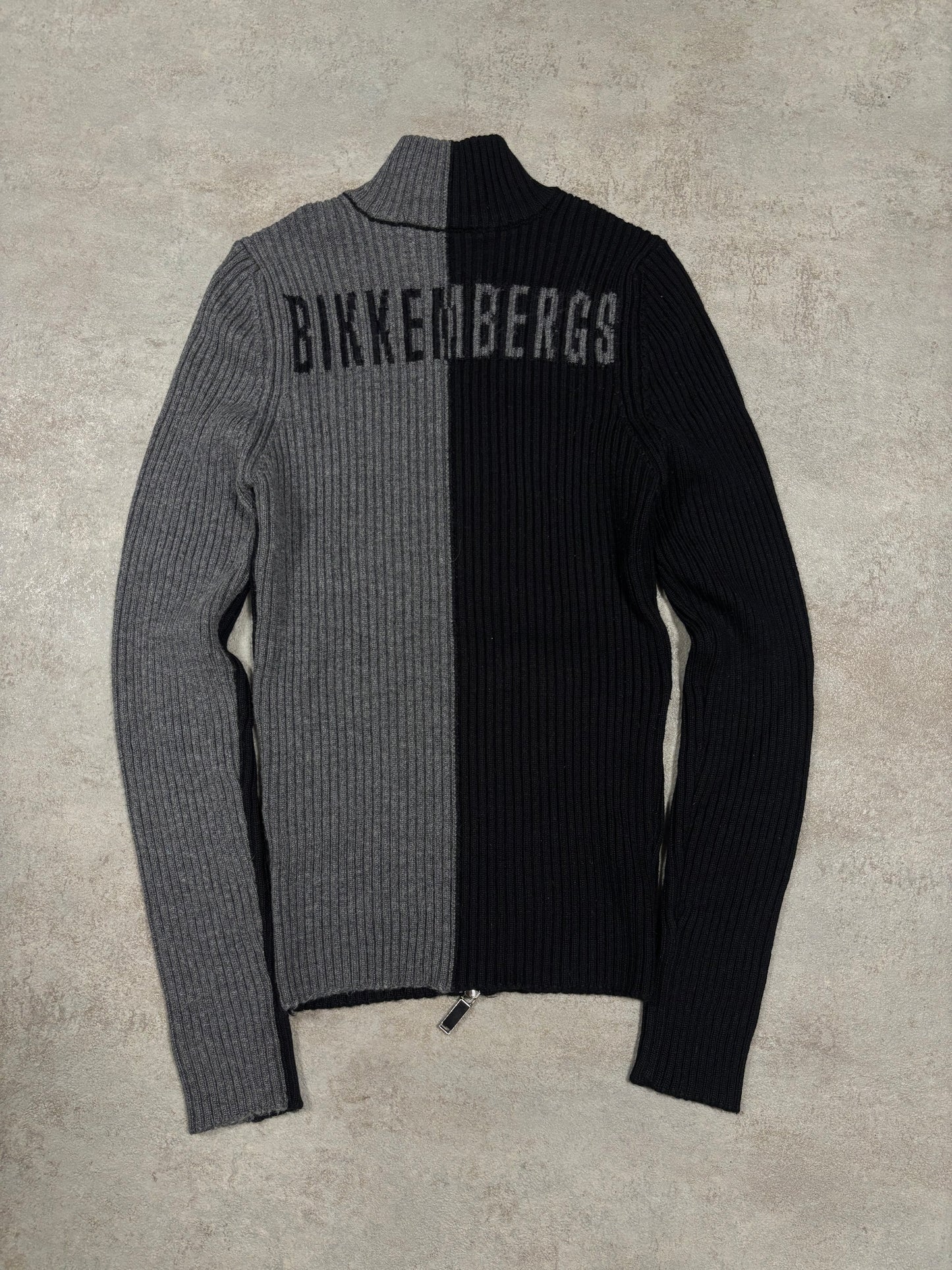 Jersey Ajustado Dos Cremalleras Bikkembergs 00s Vintage - M (W)