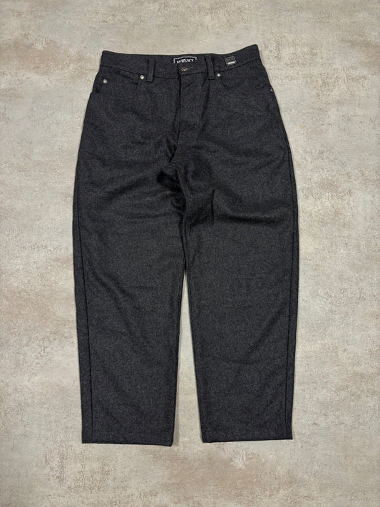 Pantalones Rectos Versace 90s Vintage - M