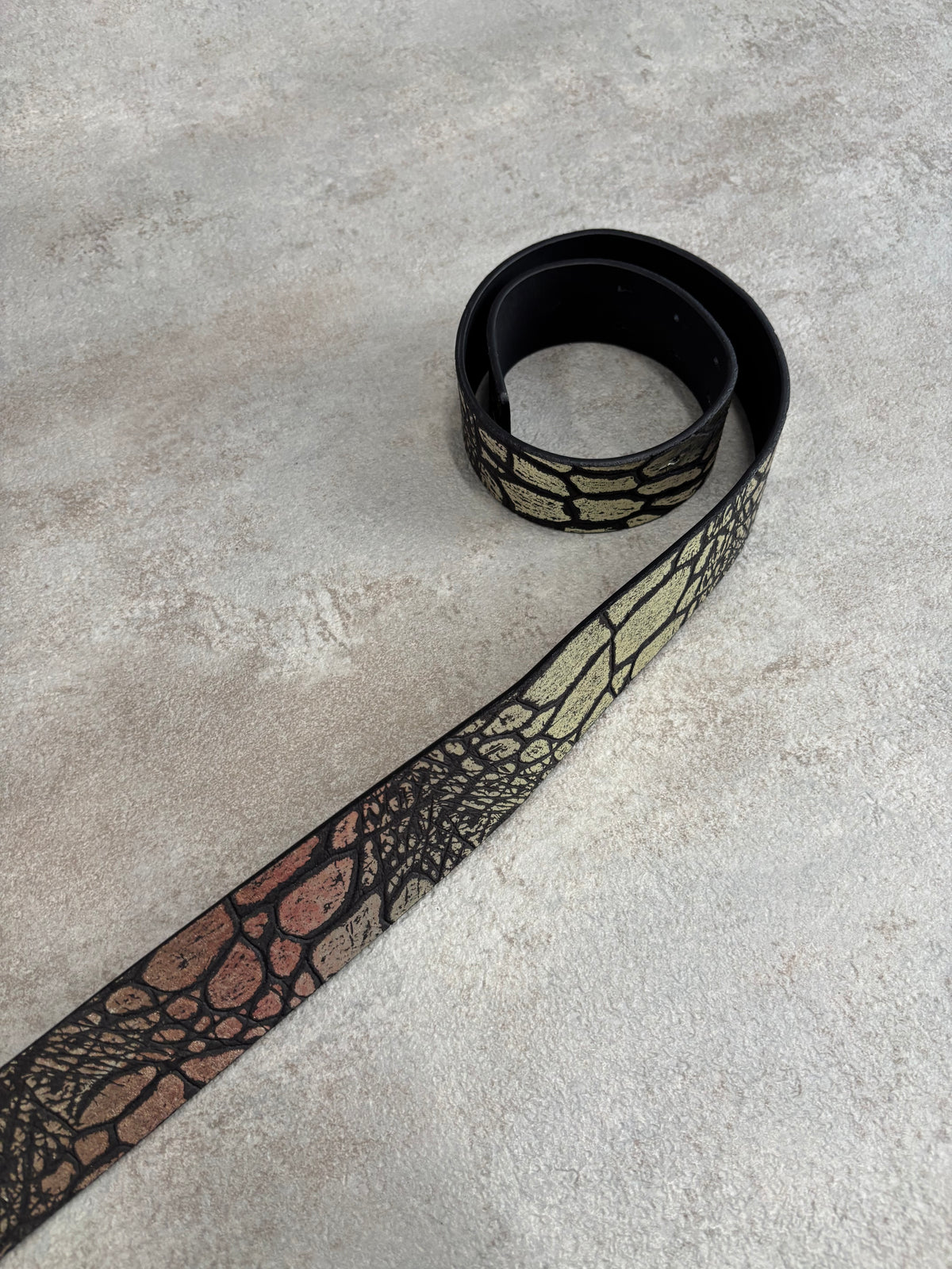 Cinturón ‘Escamas Serpiente’ Just Cavalli Y2K Vintage