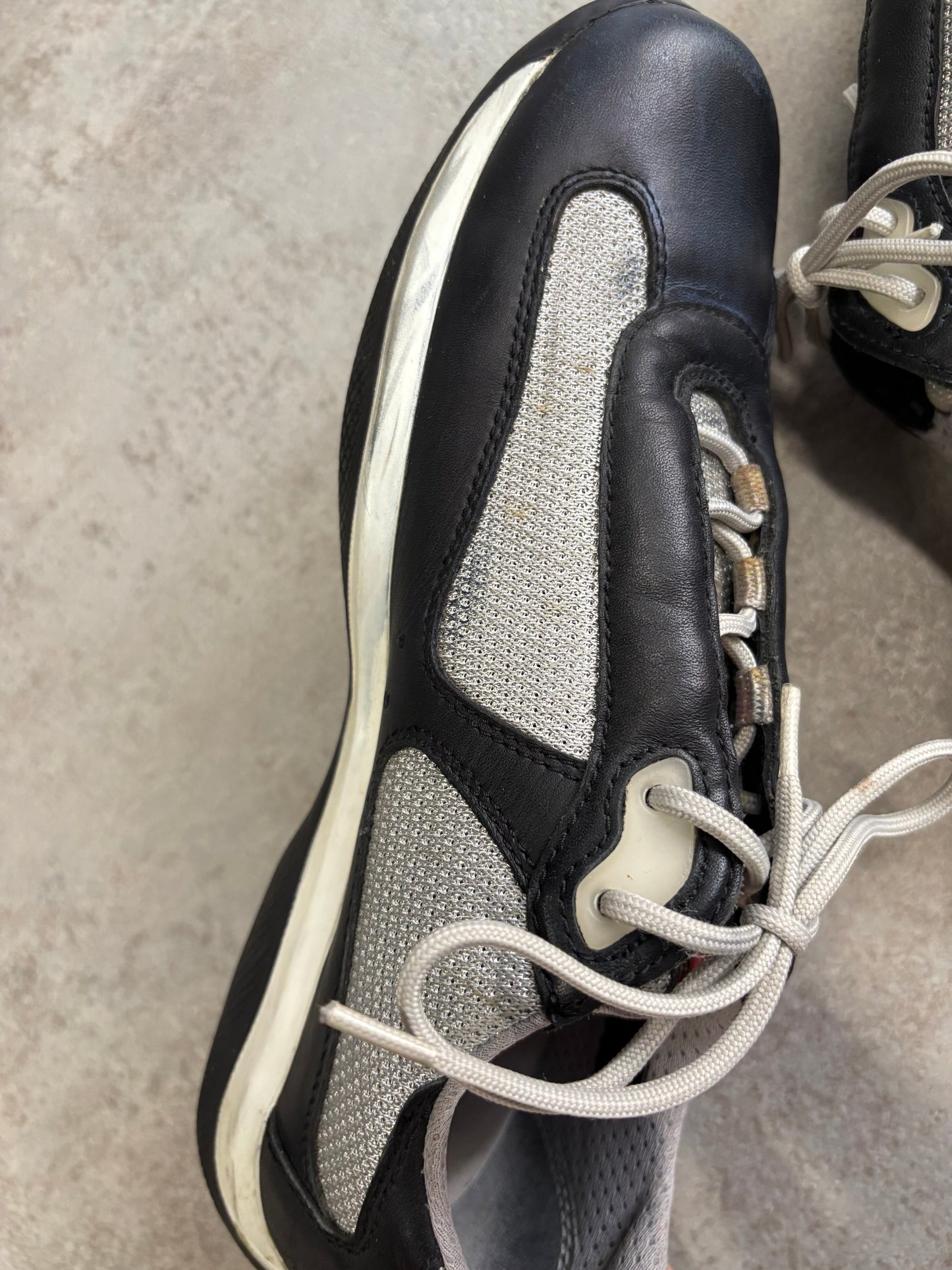 Zapatos Leather Prada America’s Cup 00s Vintage - 39’5
