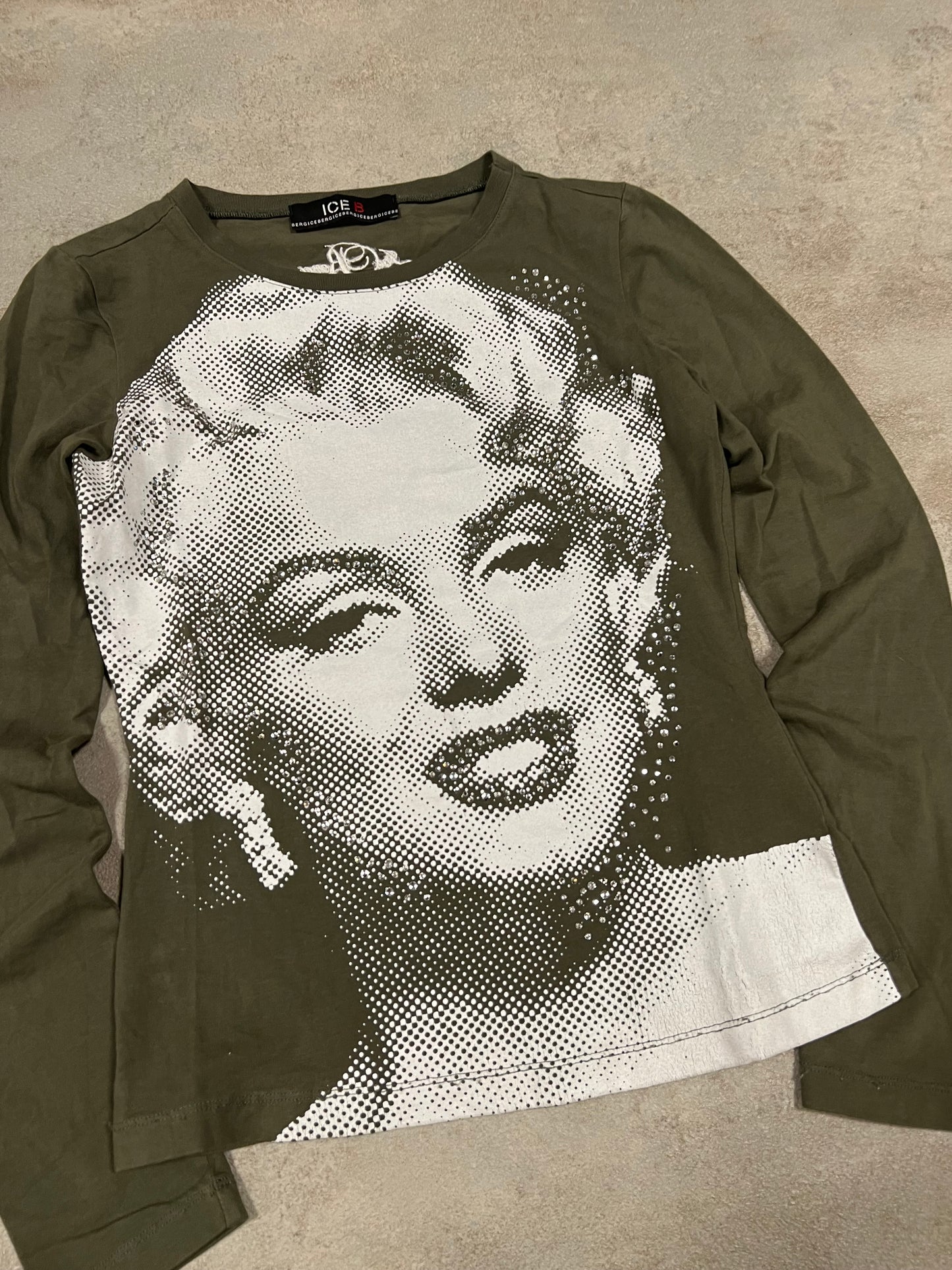 Top Manga Larga Vintage Iceberg 90’s