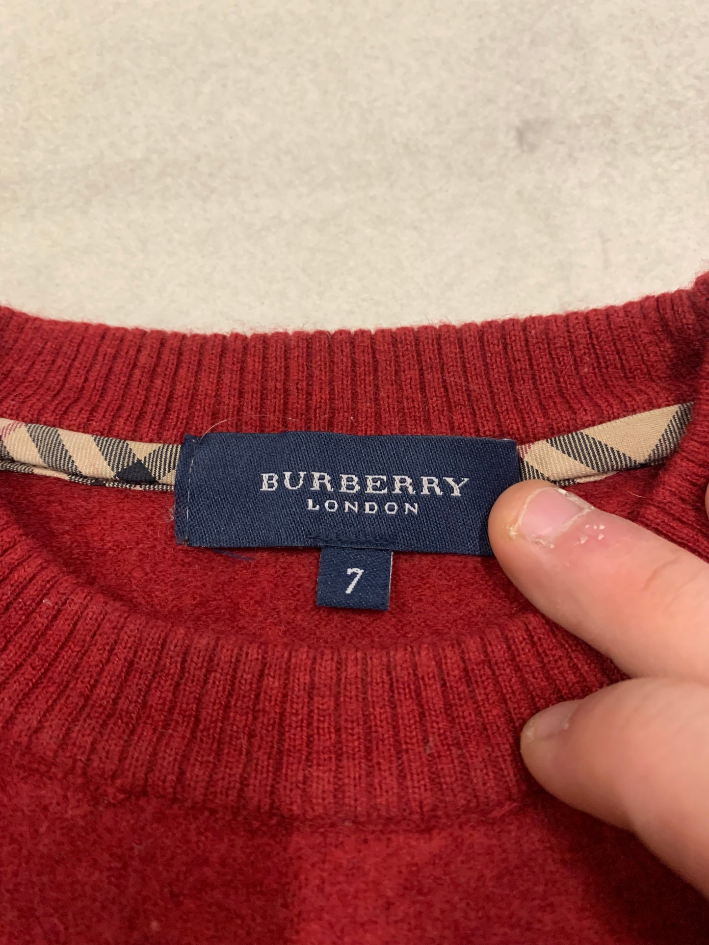 Jersey Vintage Burberry - S