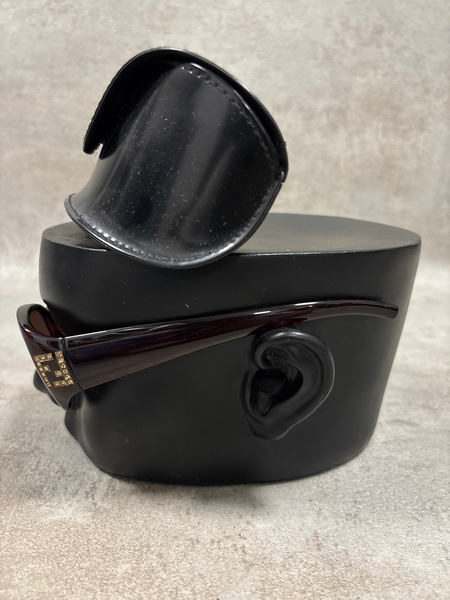 Gafas Rectangulares Fendi 00s Vintage + OG Case