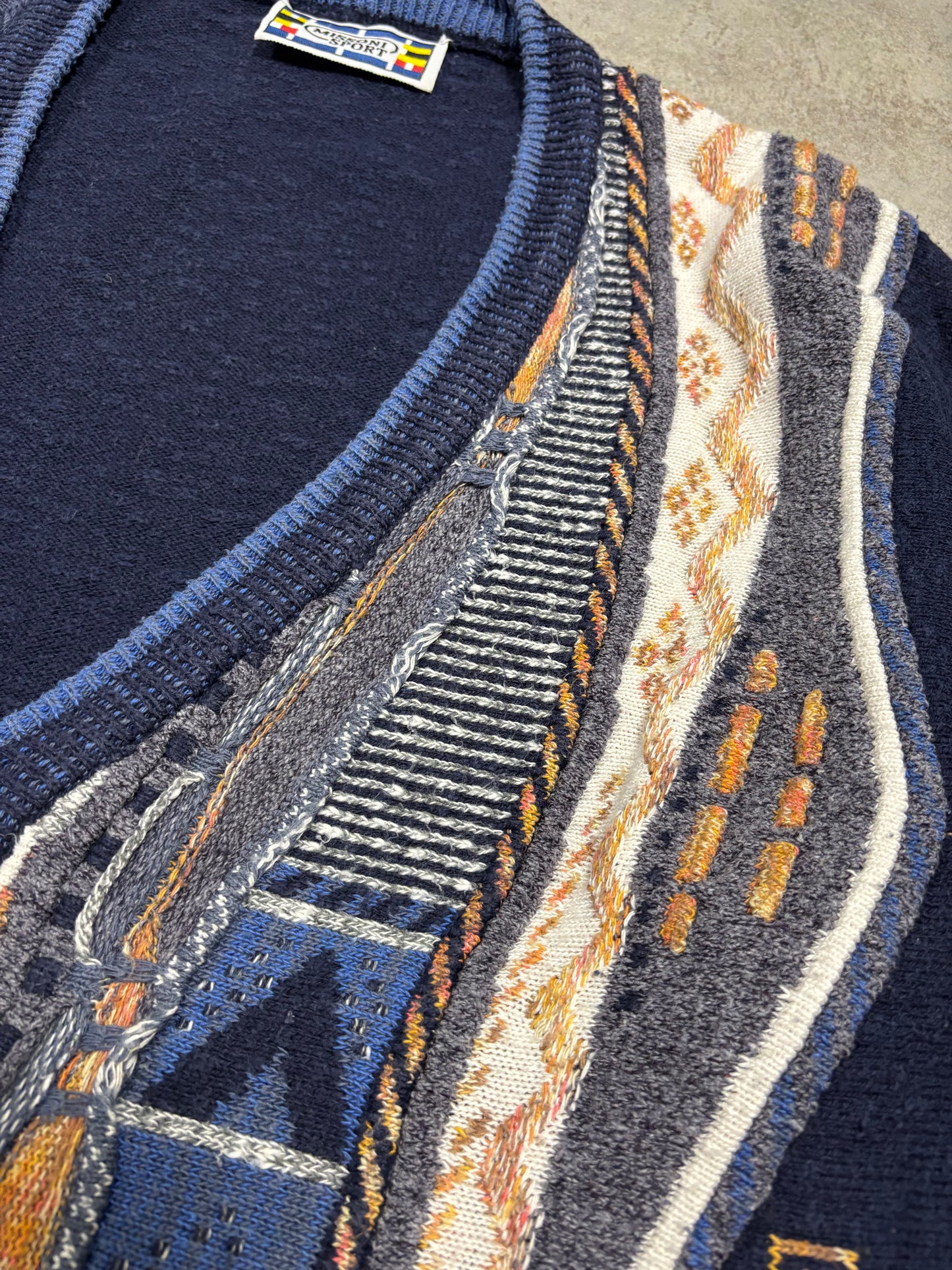 Cárdigan ‘Coogy Style’ Missoni Sport 90s Vintage - L