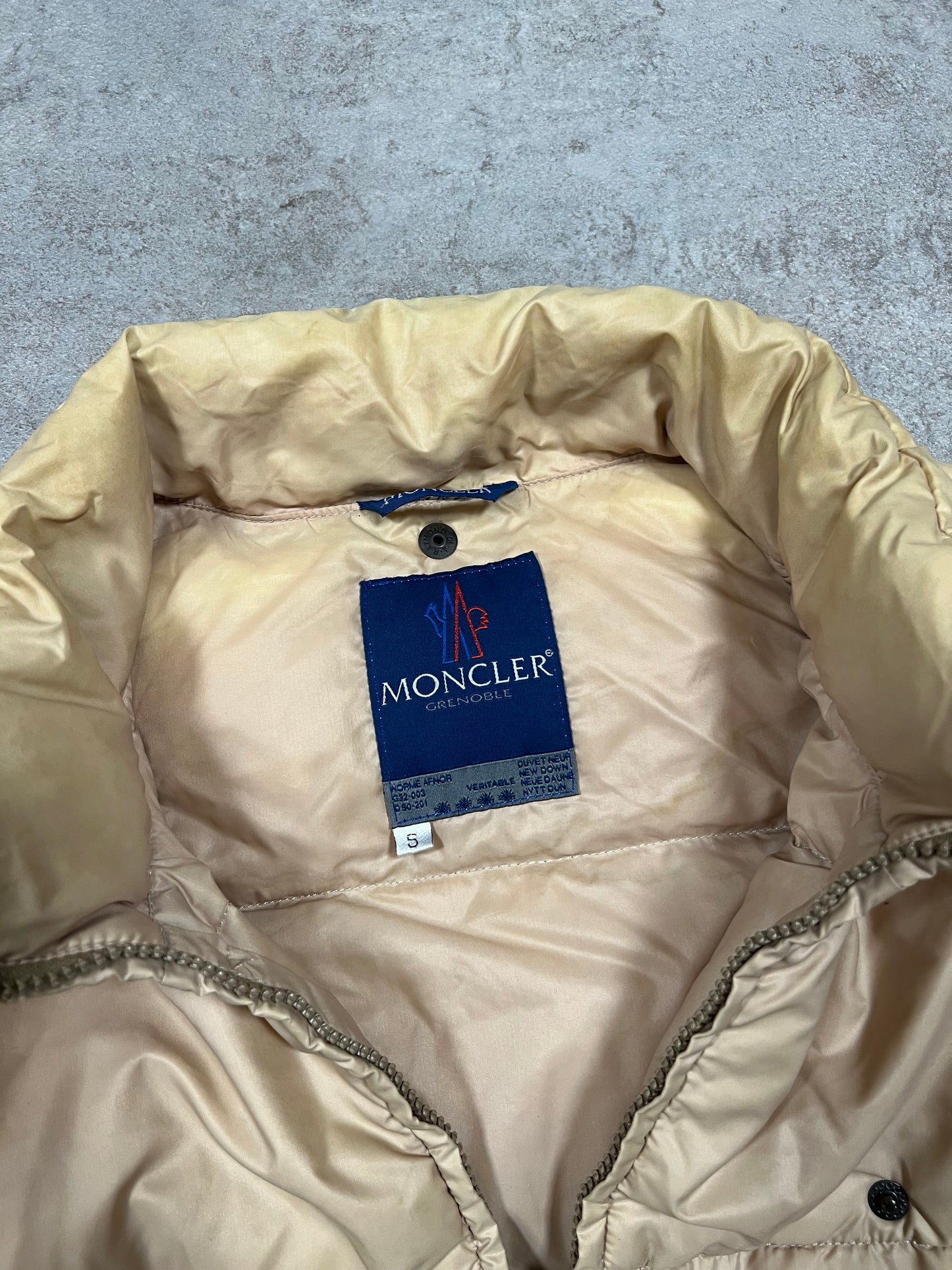Chaqueta Puffer Vintage Moncler Dos Piezas 90’s - S