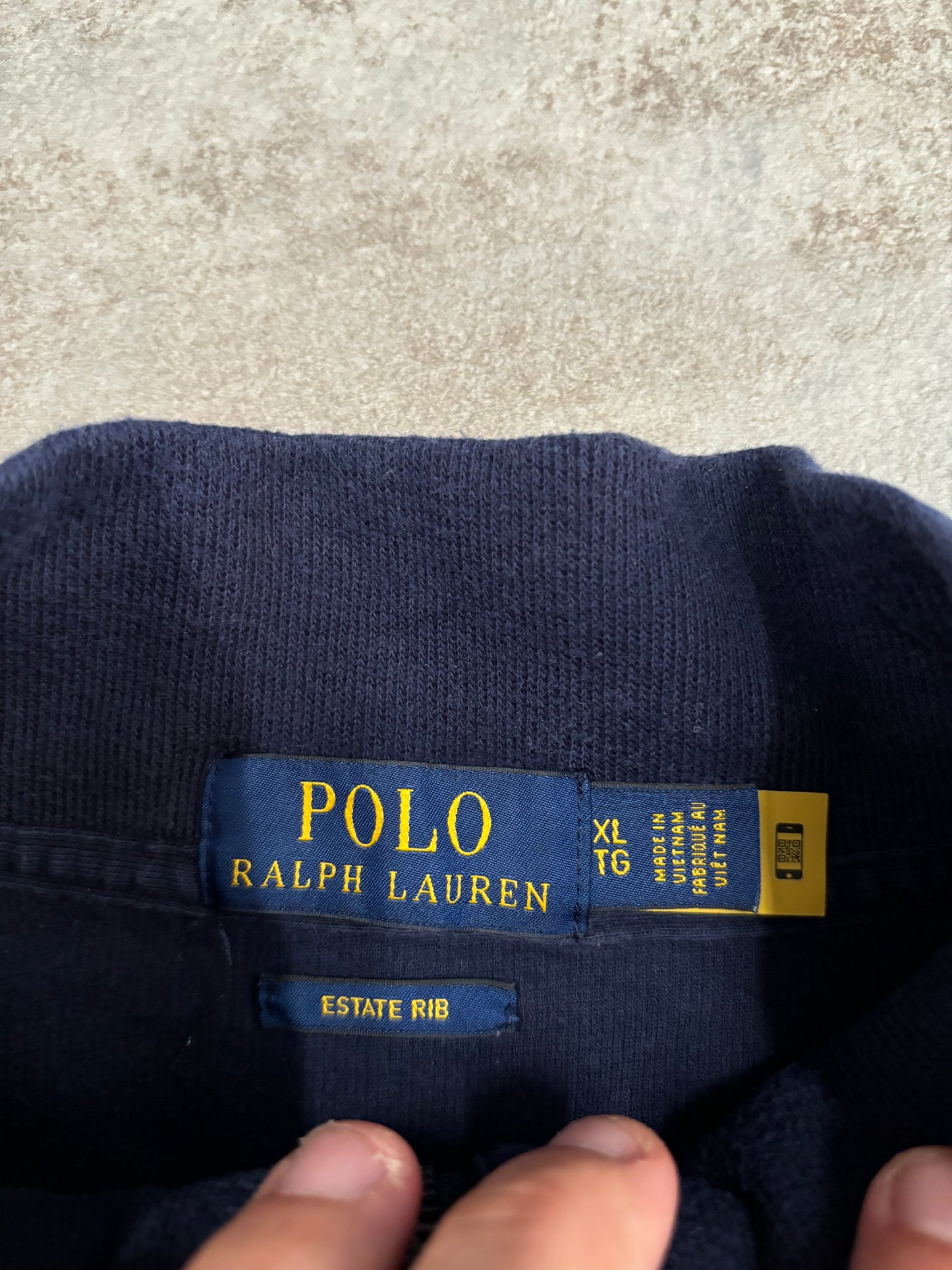 Half Zip Polo Ralph Lauren ‘Logo Bear Embroidered’ - XL