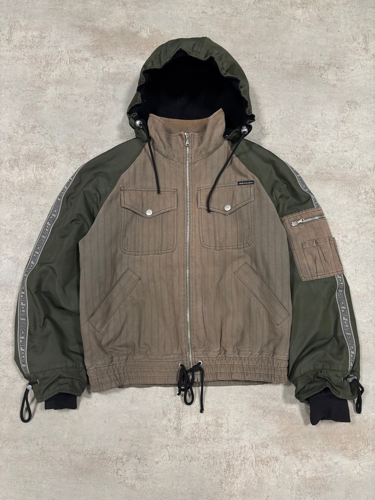 Chaqueta Cargo ‘Sun Faded’ Dolce & Gabbana Archive 2003 Vintage - M