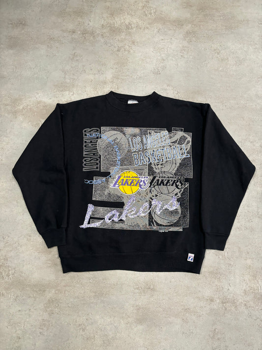 Los Angeles Lakers 1991 Licensed NBA Vintage Sweatshirt - M