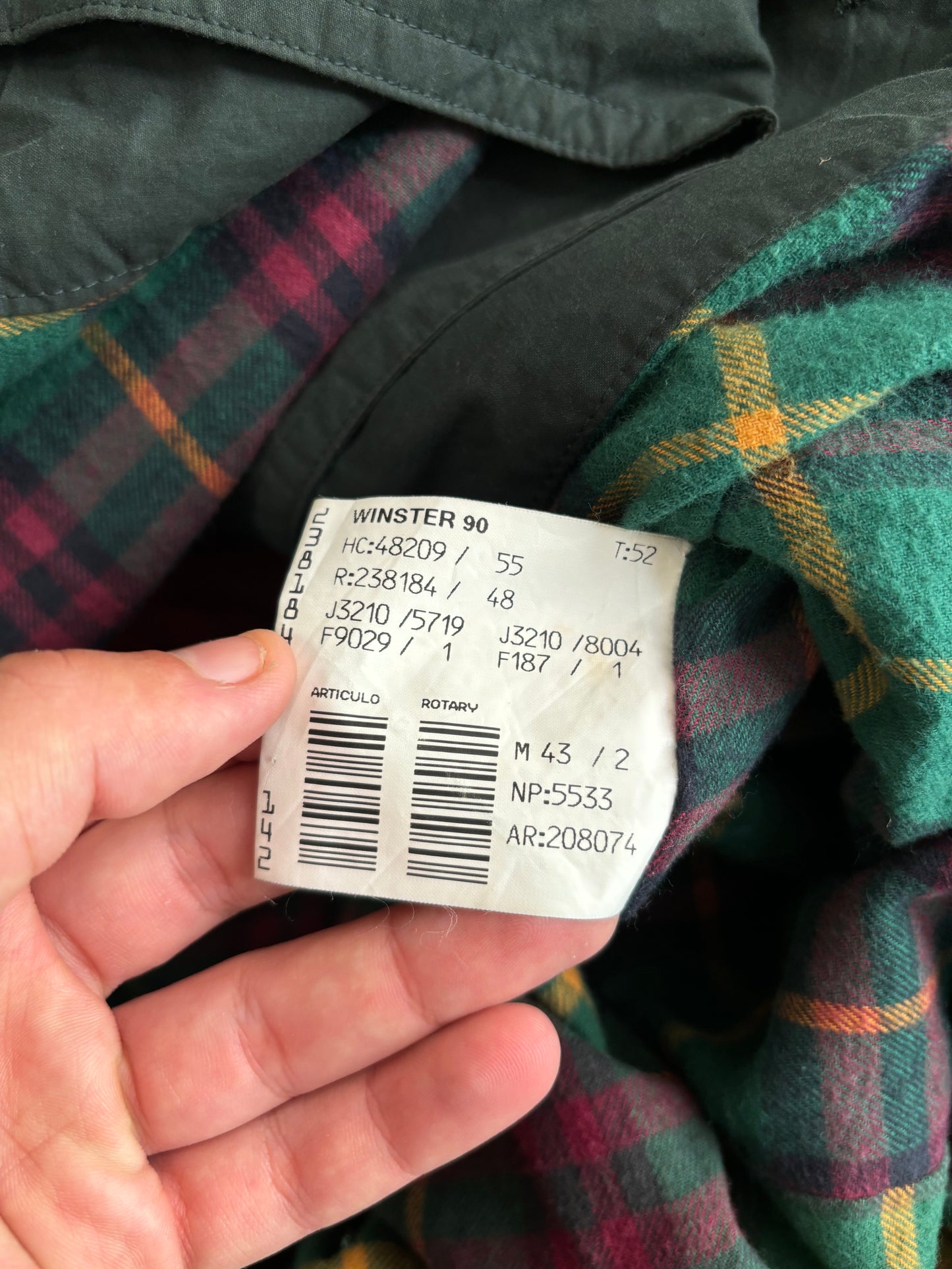 Gabardina Burberry 00s Vintage - XL