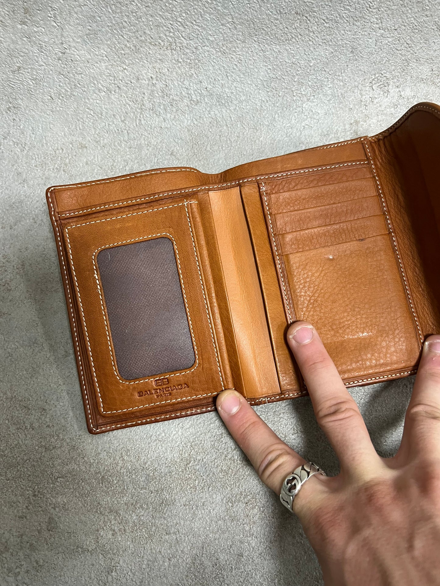 Cartera Cuero Vintage Balenciaga 90’s