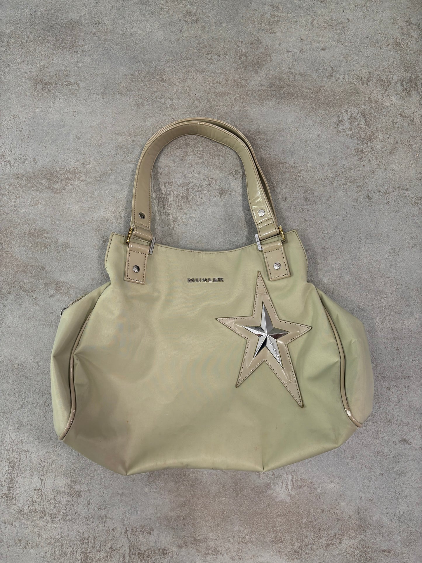 Bolso de Mano Mugler 00s Vintage