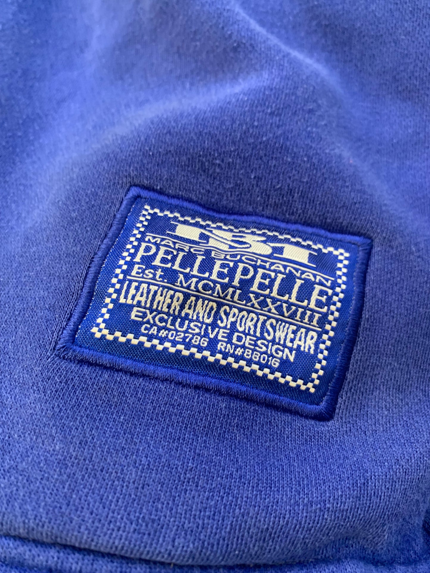 1/4 Zip Pelle Pelle x Marc Buchanan 90s Vintage - L