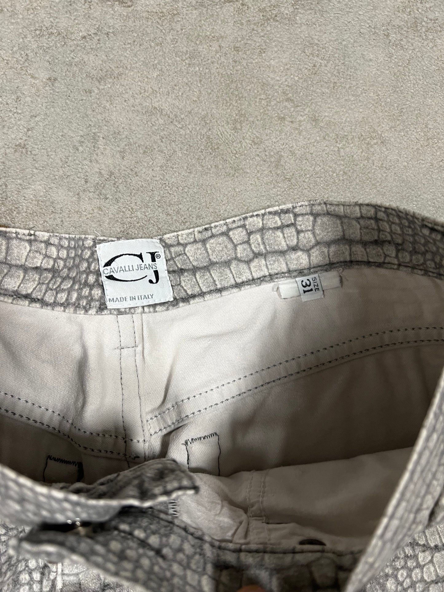 Pantalones Estampados Vintage Roberto Cavalli 2000 - L