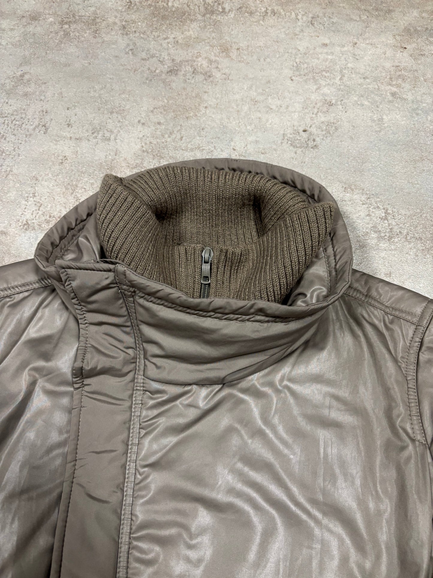 Chaqueta Acolchada Asimétrica Diesel 00s Vintage - M Woman