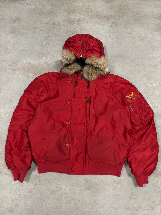 Chaqueta Bomber N-2B Polo Sport Ralph Lauren 00s Vintage - M