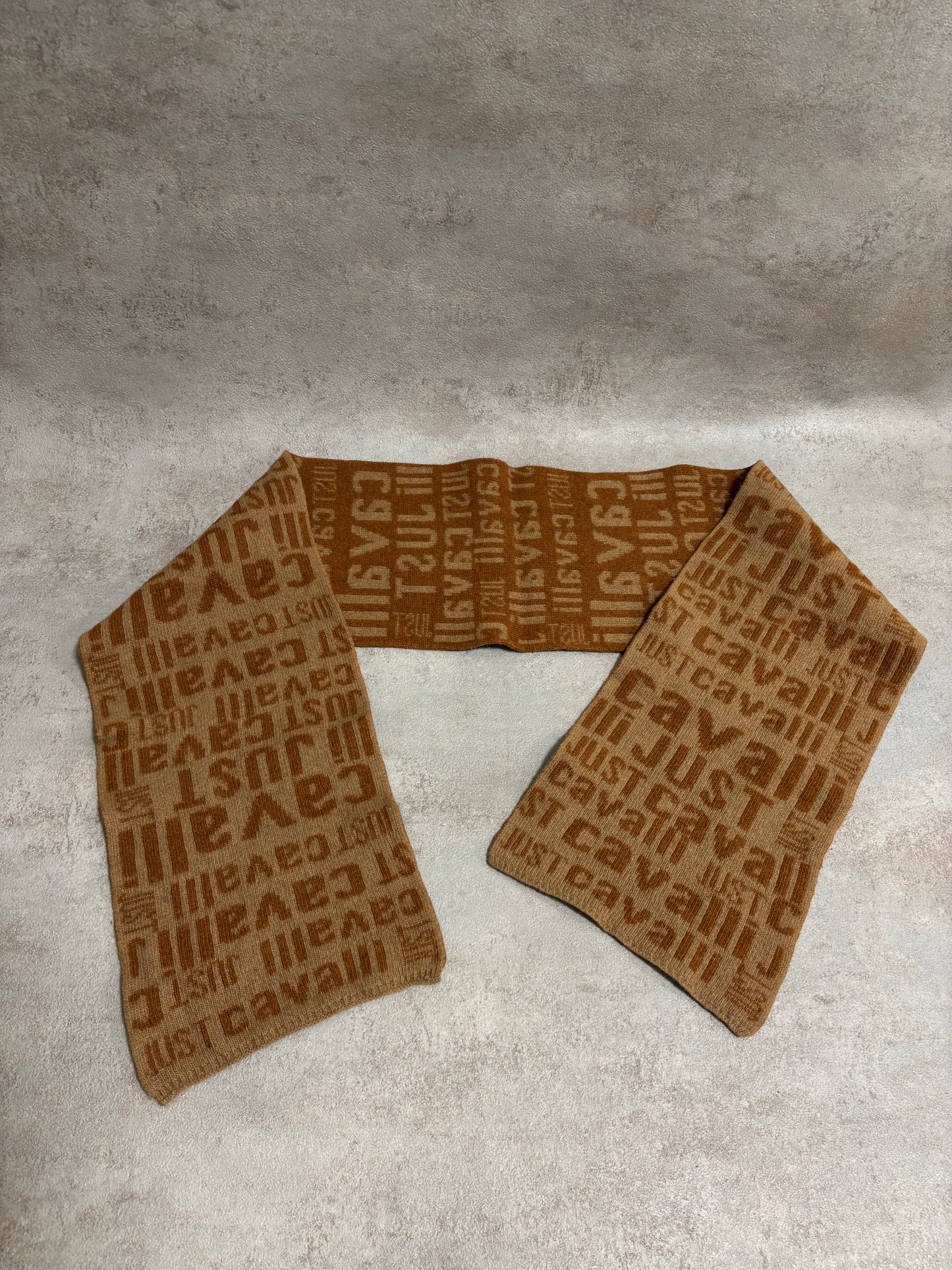 Bufanda Monogram Just Cavalli 00s Vintage