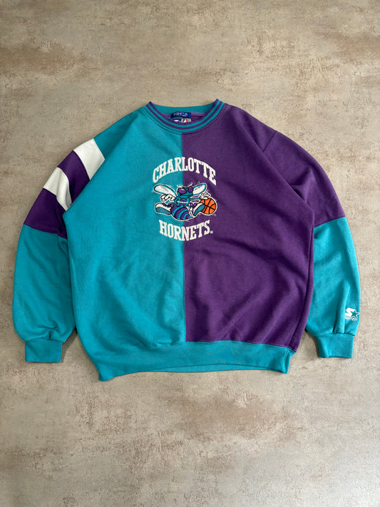 Sudadera Starter Charlotte Hornets 00s Vintage OG Colours - L