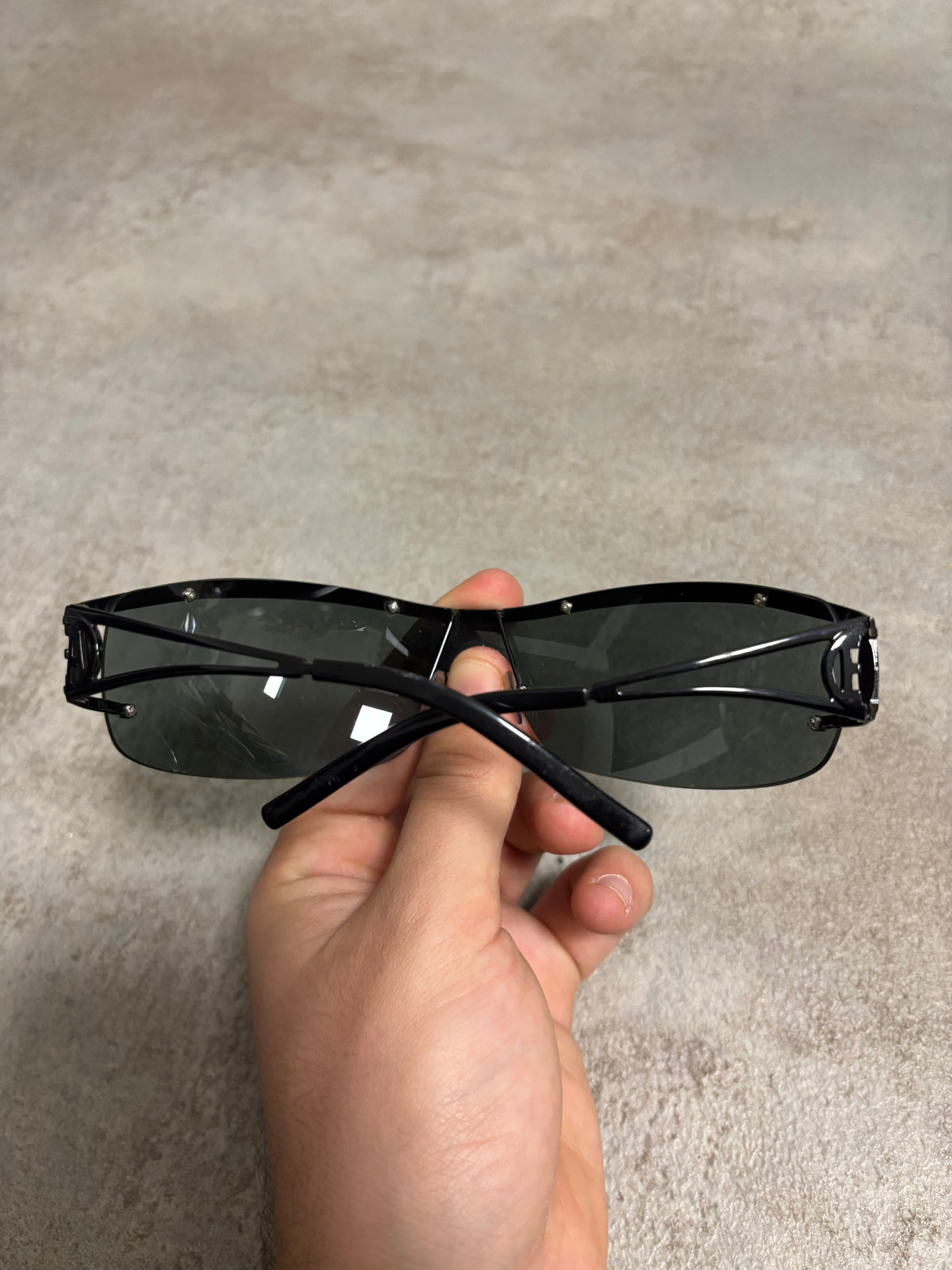 Gafas Metálicas Emporio Armani 00s Vintage