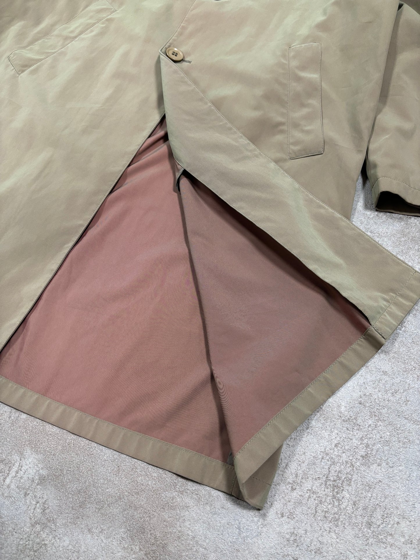 Gabardina Shiny Armani Collezioni 90s Vintage - M