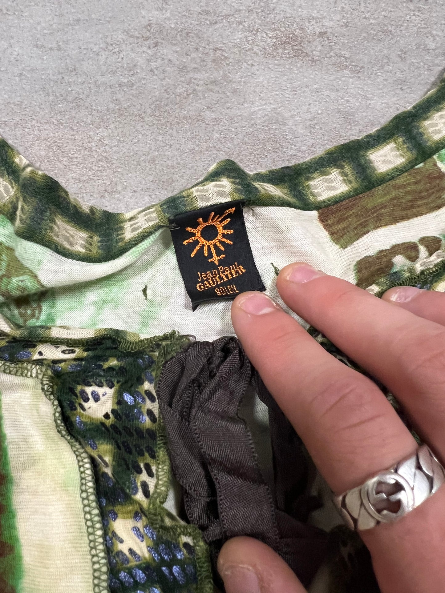 Top Estampado Vintage Jean Paul Gaultier 00’s - M