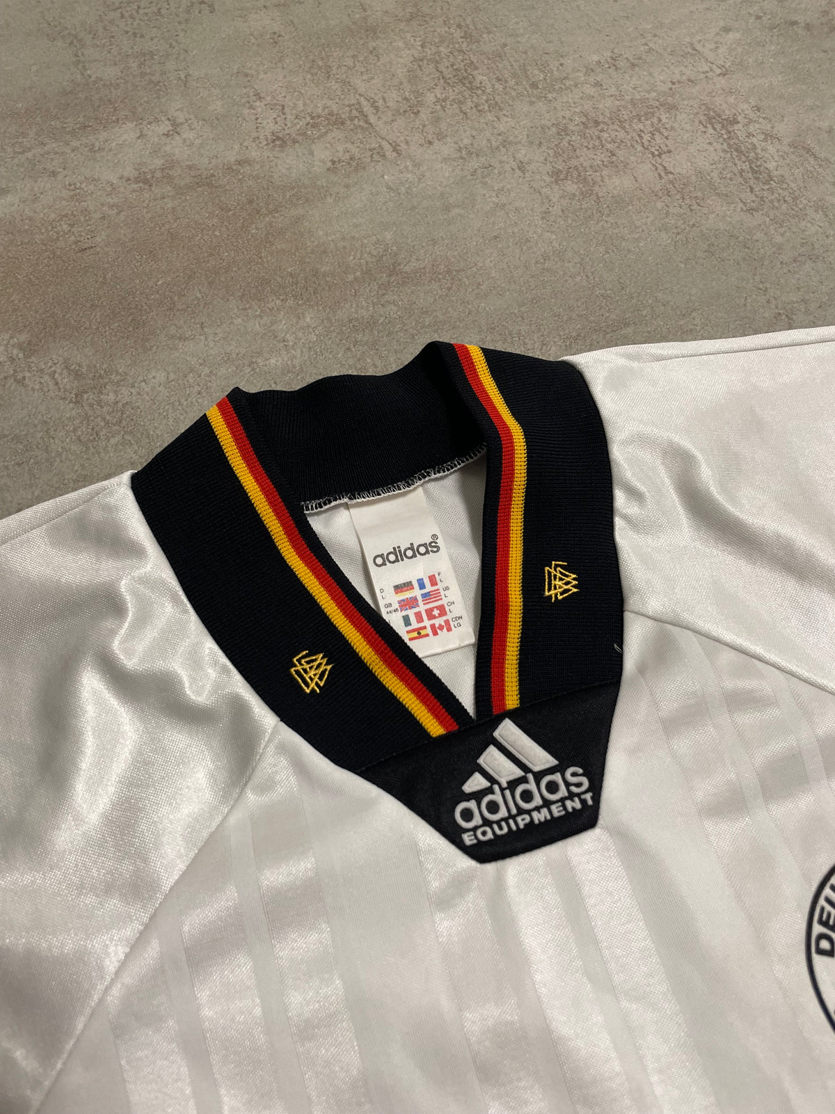 Camiseta Adidas Equipment Selección Alemania 1992 Vintage - L