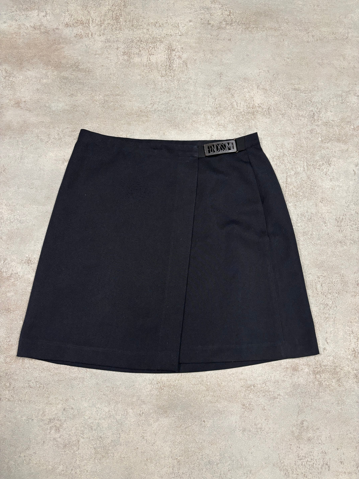 Falda Traje Ajustable Fendi 90s Vintage - S