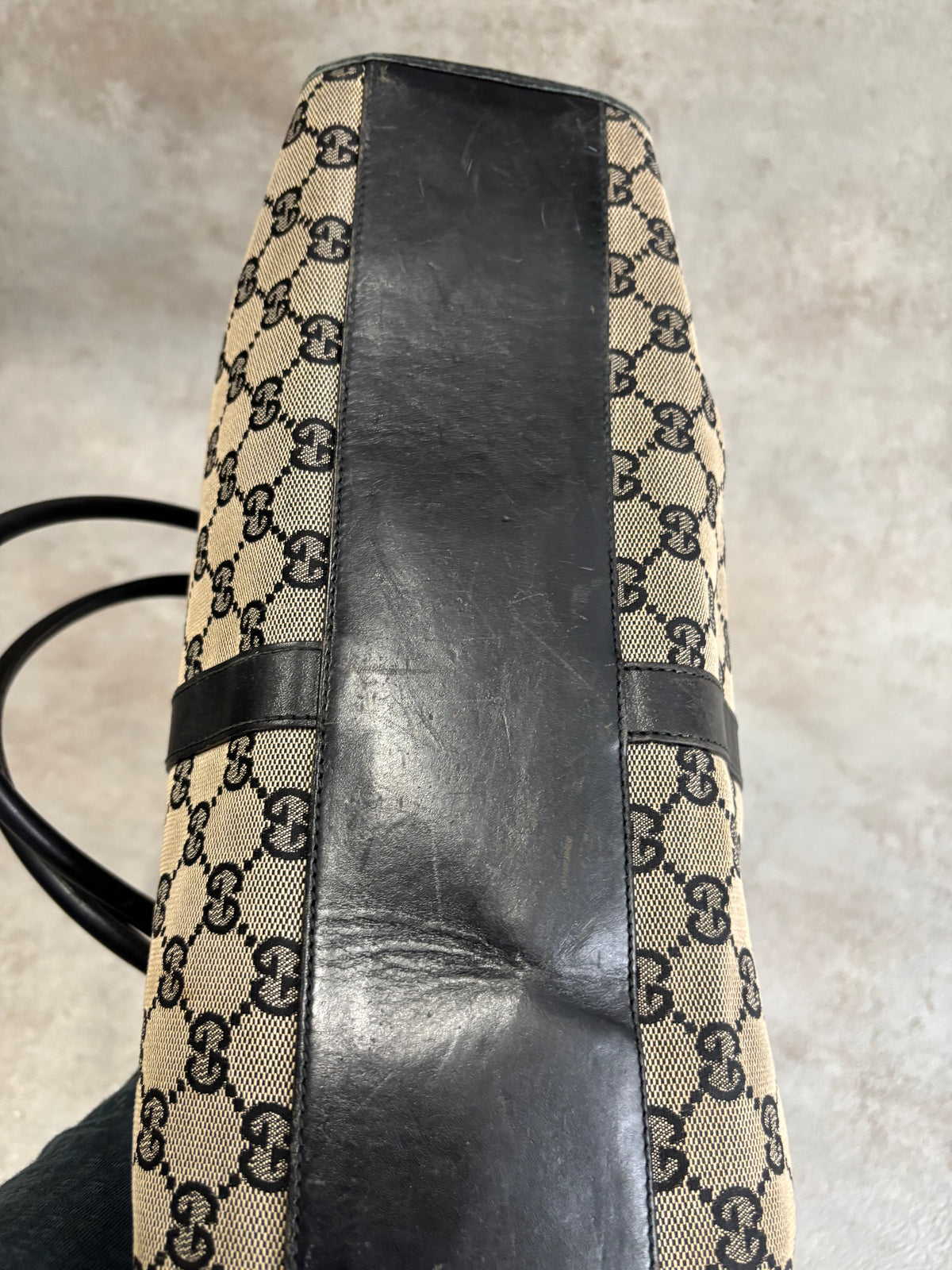 Bolso Totebag de Hombro Jackie Gucci + Guardapolvos Original 00s Vintage