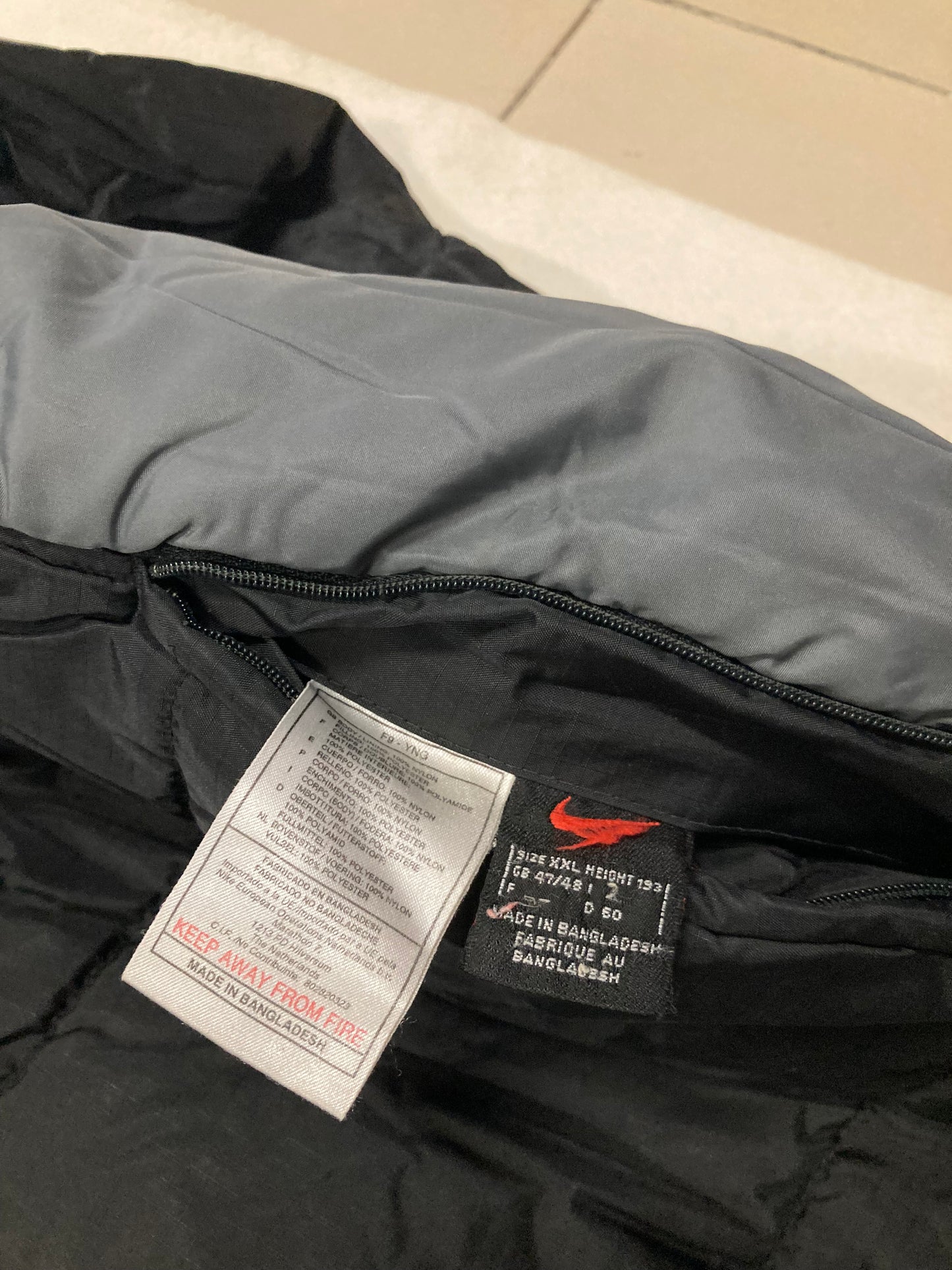 Nike 90s Reversible Padded Jacket - XXL