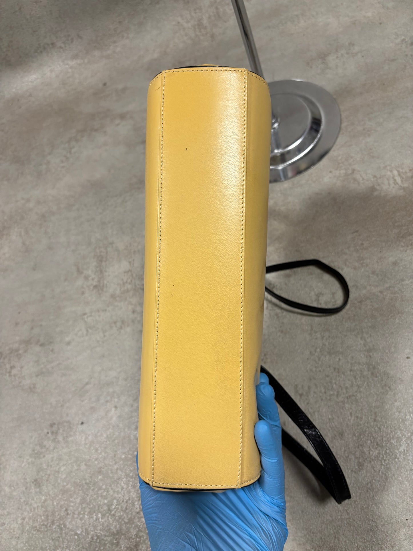 Bolso Cuero Hombro Estructura Balenciaga Paris 90s Vintage